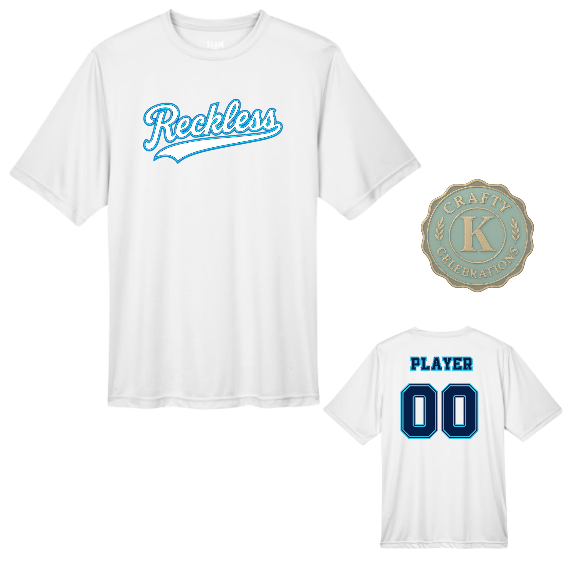 Men's Dri-Fit T-Shirt RECKLESS Baseball