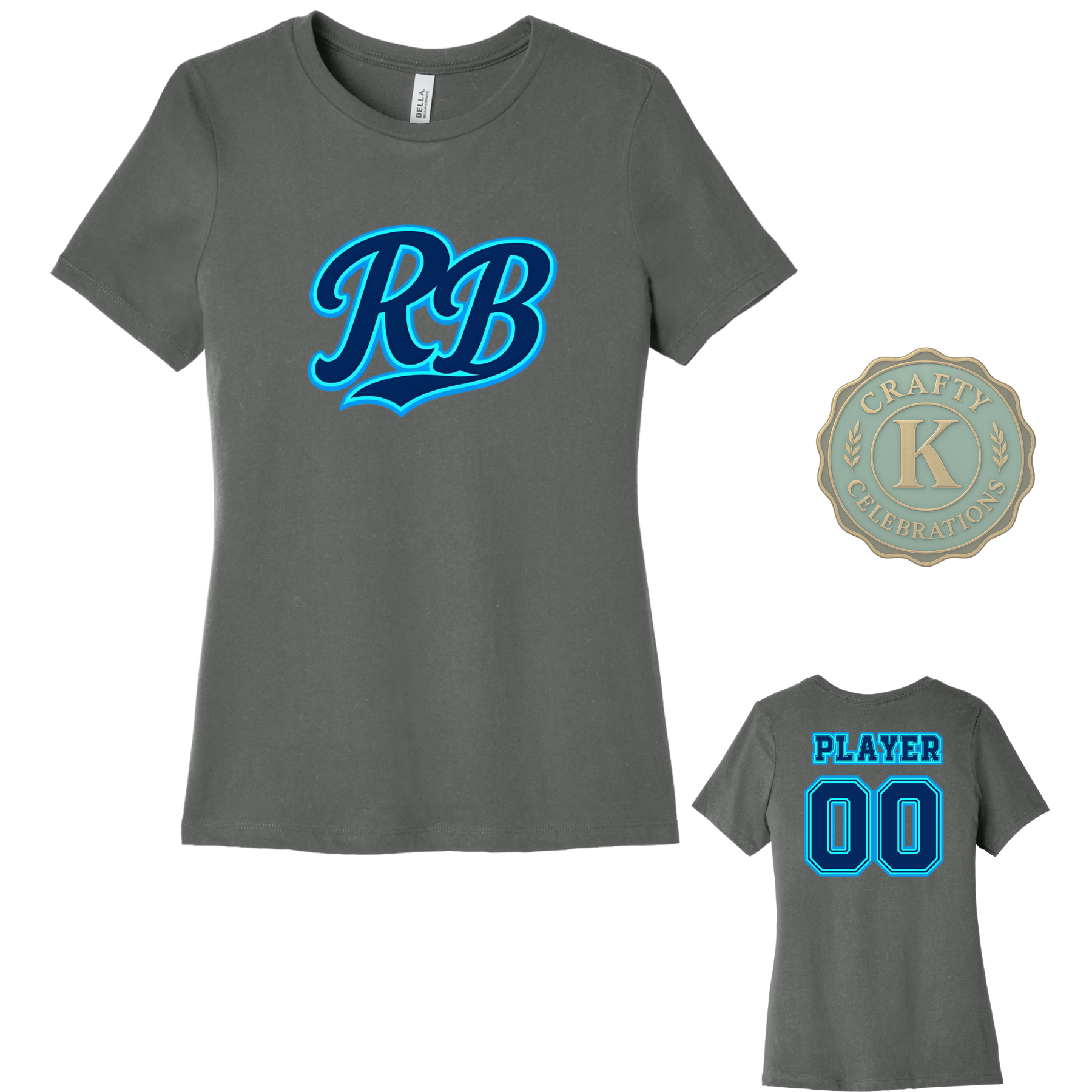 Women's Cotton T-Shirt RECKLESS Baseball