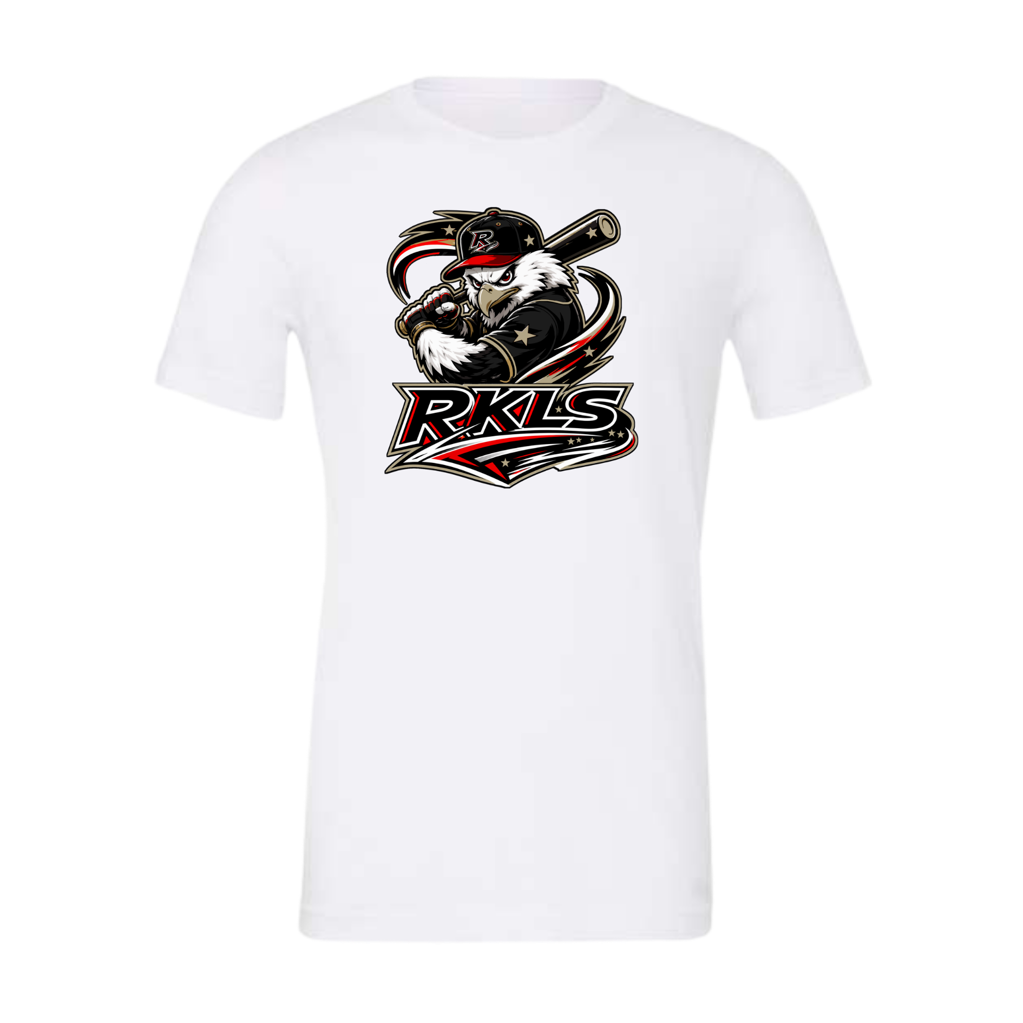 Reckless Baseball Eagle Logo Adult Unisex Jersey T-Shirt | BELLA+CANVAS BC3001