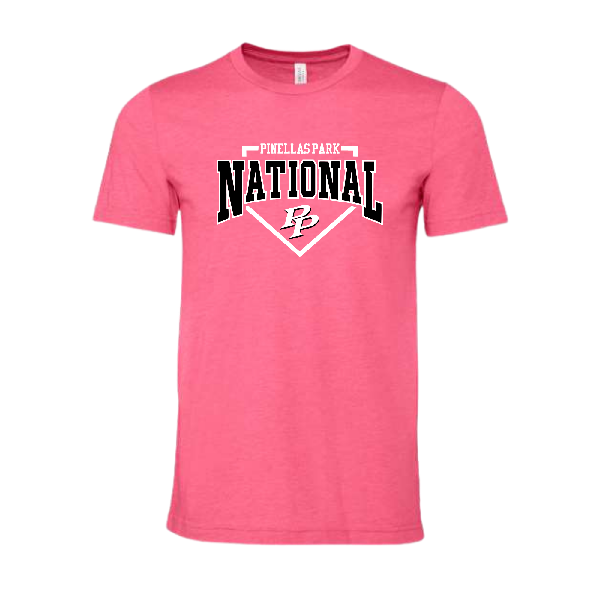 PPNLL Adult Bella+Canvas Jersey Tee – Pinks & Purples