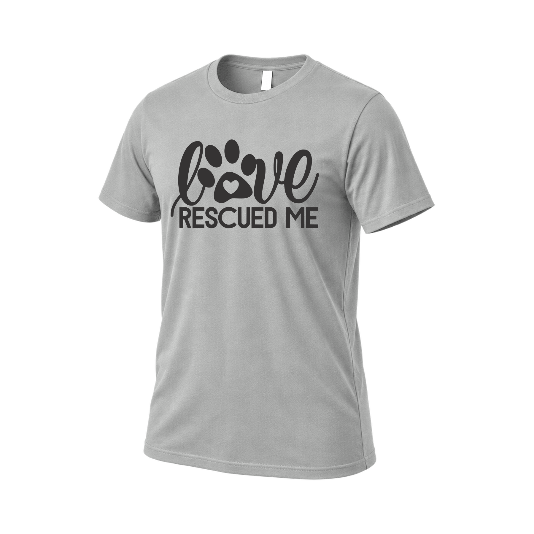 love-rescued-me-pet-lover-t-shirt-bella-gray.png