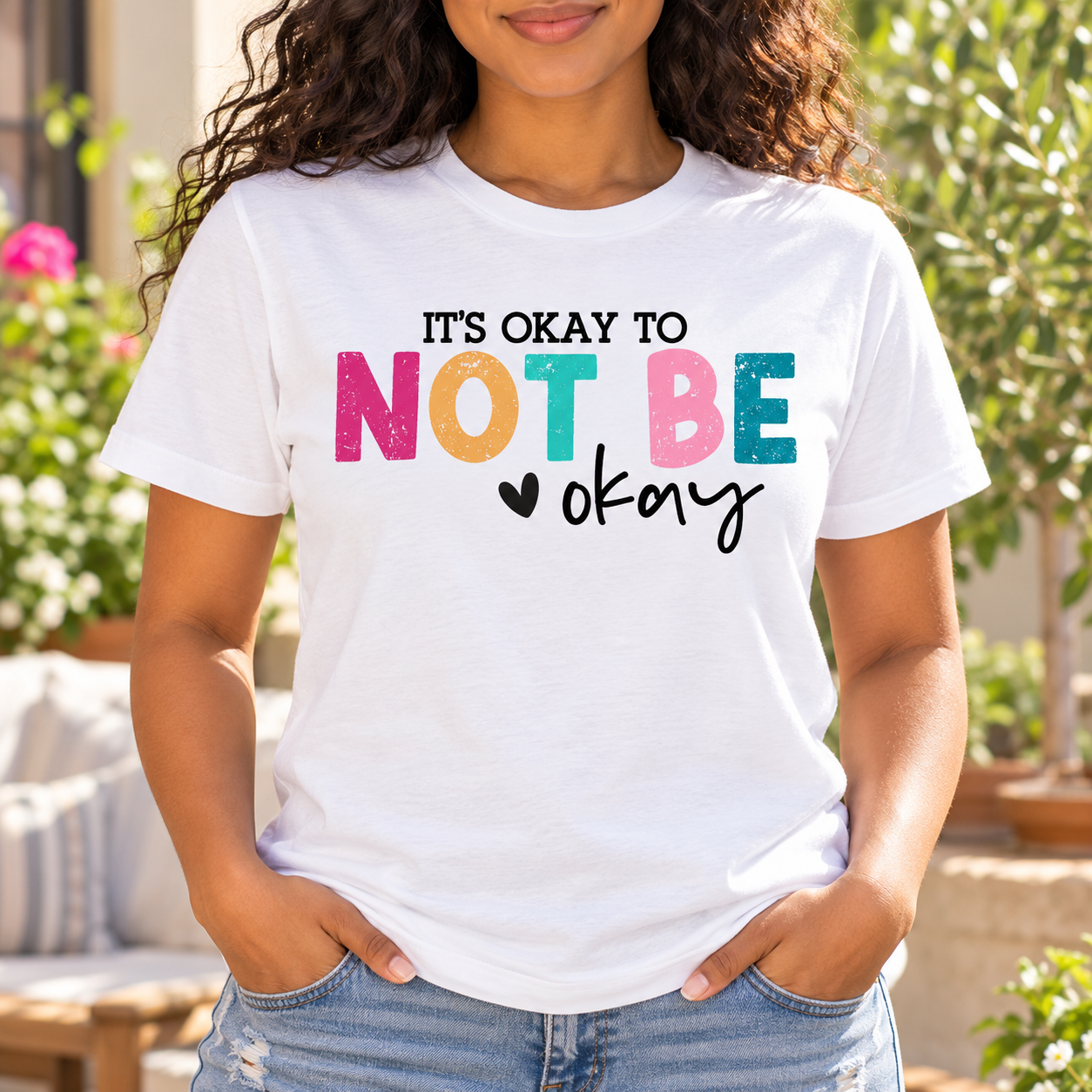 It's Okay to Not Be Okay Graphic Tee