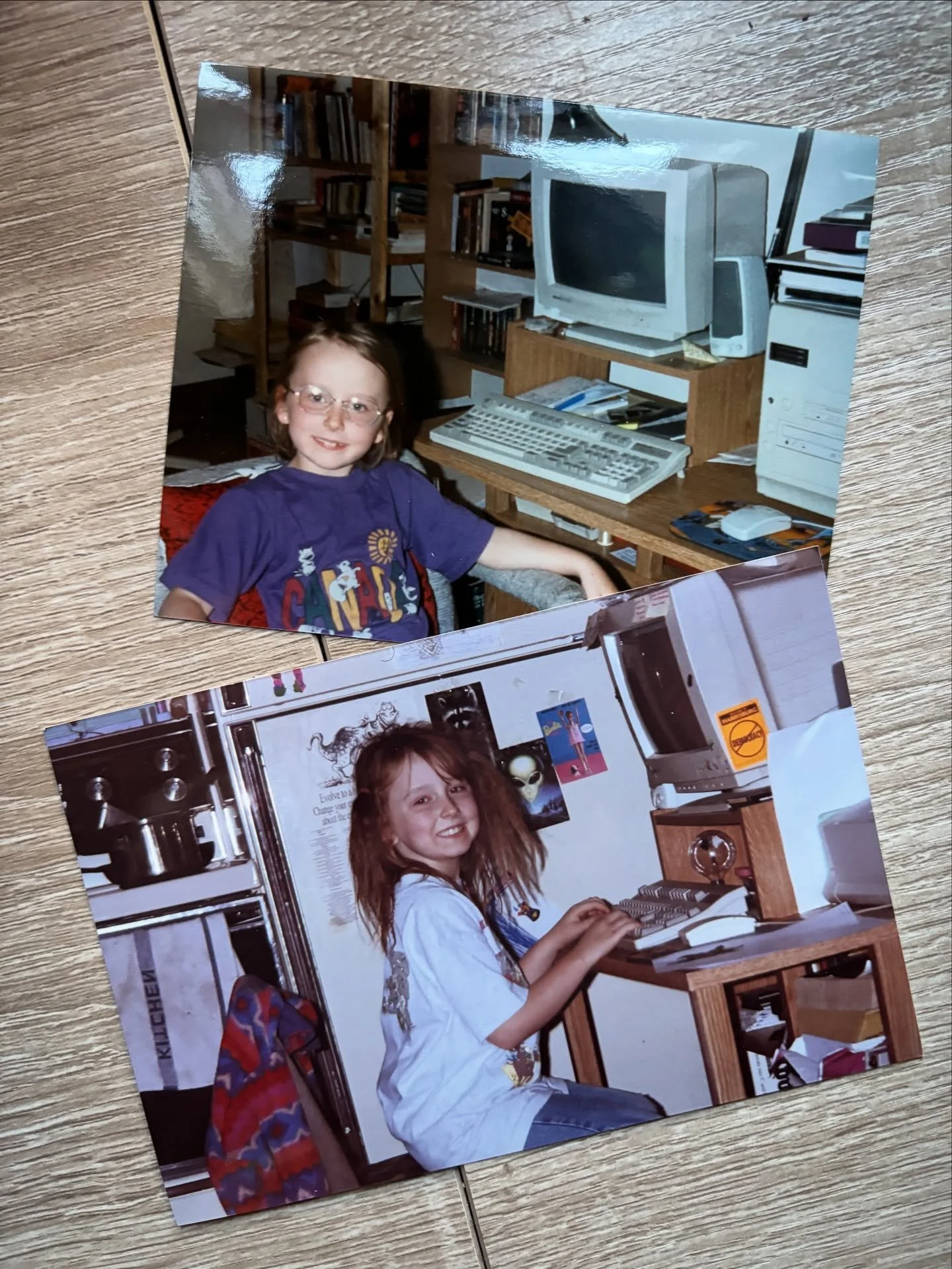 This is who you&rsquo;re emailing 🤓 🖥️ 20+ years later and I&rsquo;m still wearing cool t-shirts and spending all day on the computer #y2k