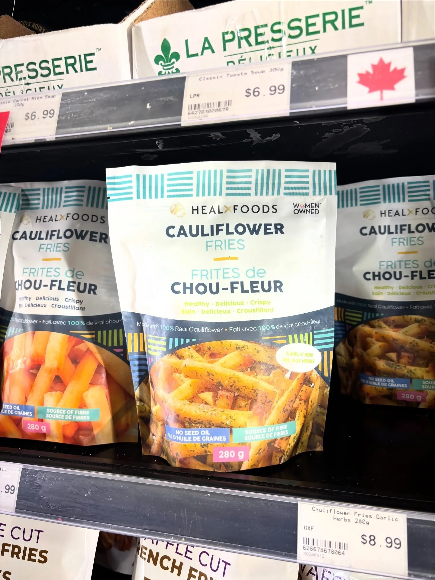 I was out shopping and came across some packaging I designed for @healxfoods! Love coming across a design I did out in the wild lol 🍟 #design #packagingdesign #graphicdesign