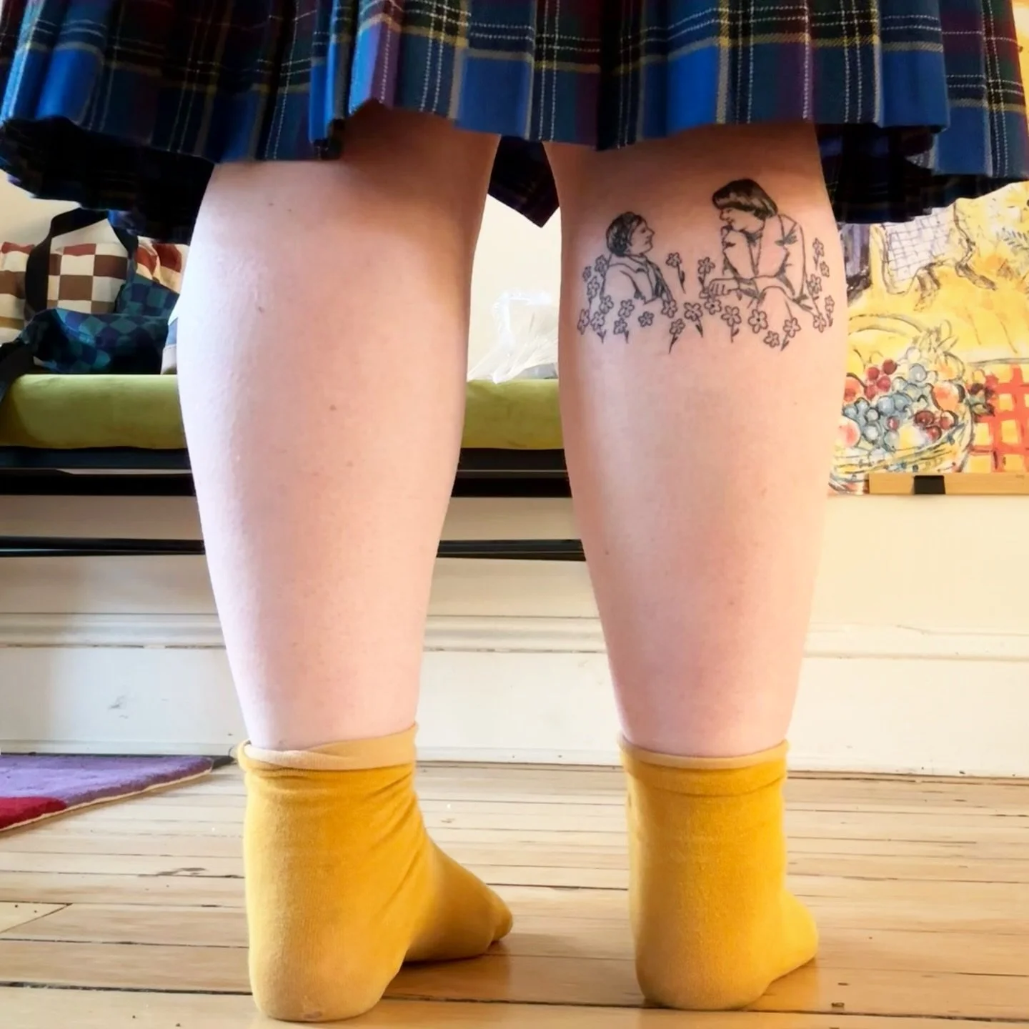 Got a tattoo for one of my favourite movies - Harold and Maude 🌼 Love this movie so much and love how @mellowpokes brought the tattoo to life! #haroldandmaude #tattoo