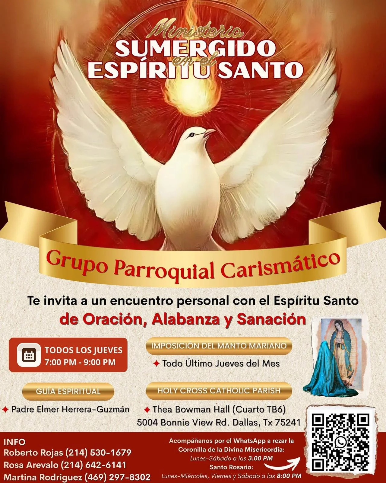 Grupo Parroquial Carismático - Ministerio Sumergido en el Espíritu Santo