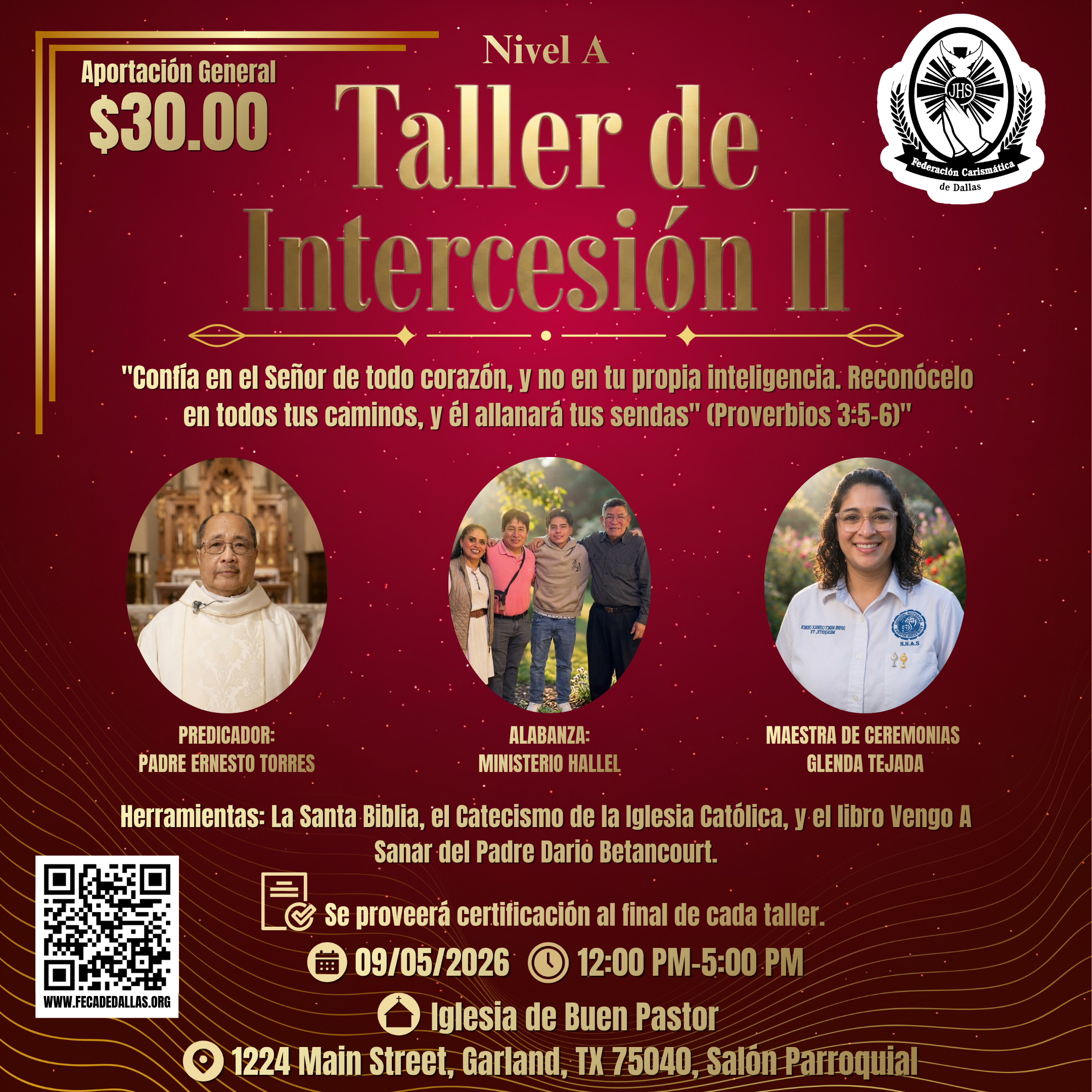 Taller de Intercesión II nivel A