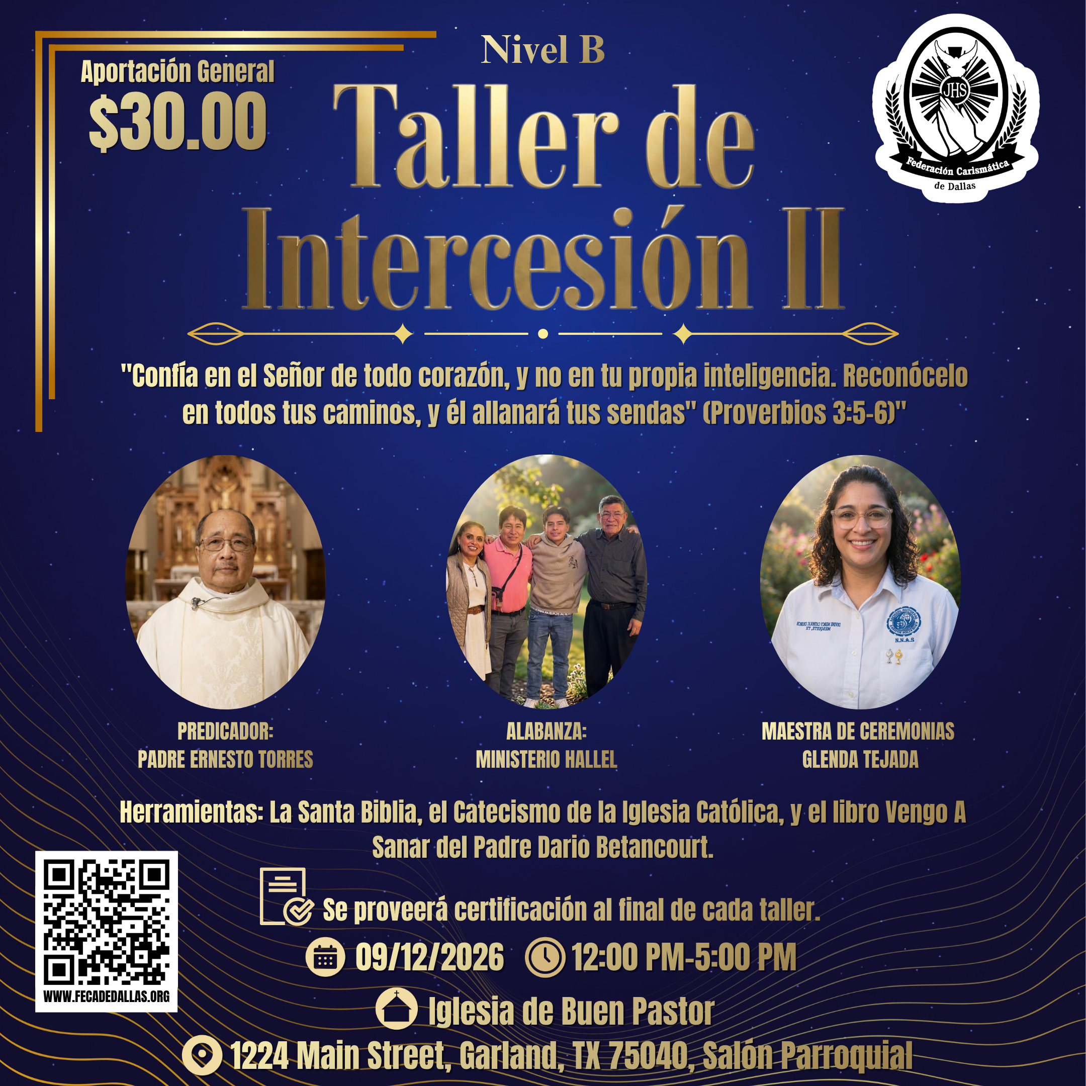 Taller de Intercesión II nivel B