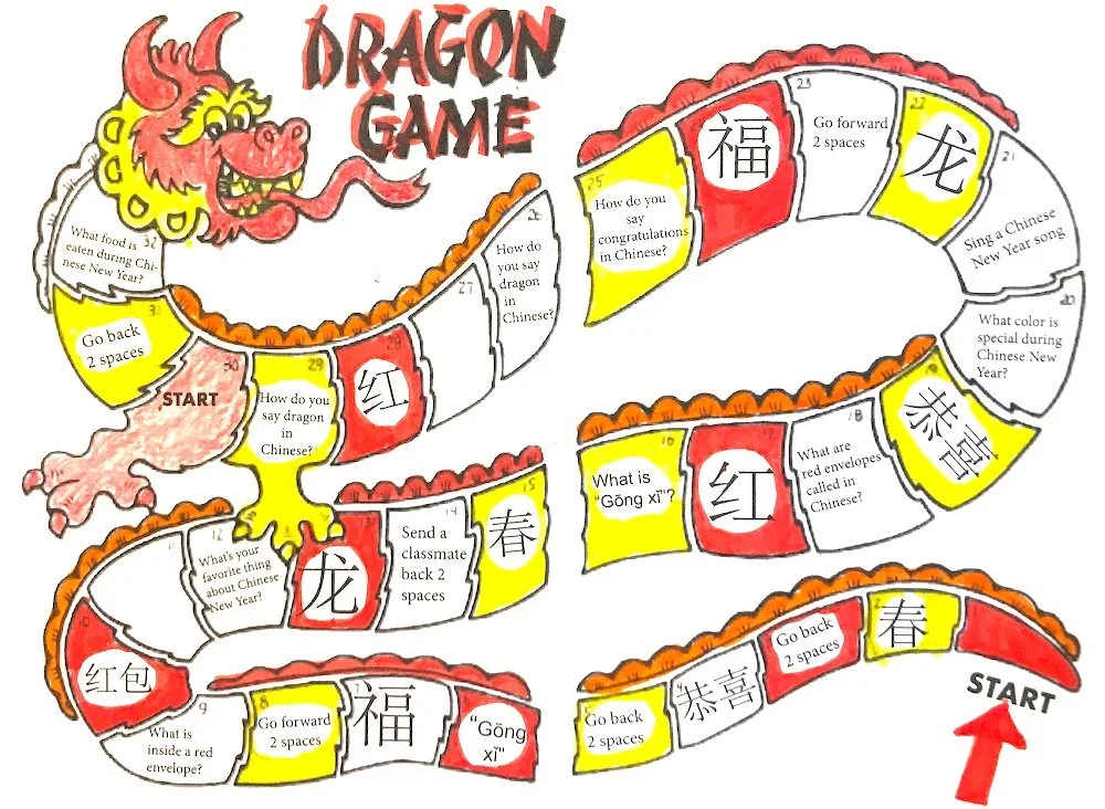Chinese New Year Board Game