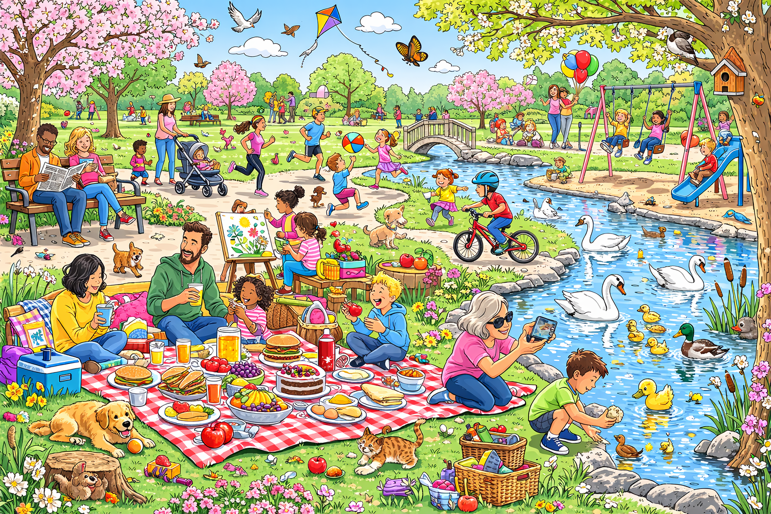 Chinese Speaking: Spring Picture Talk