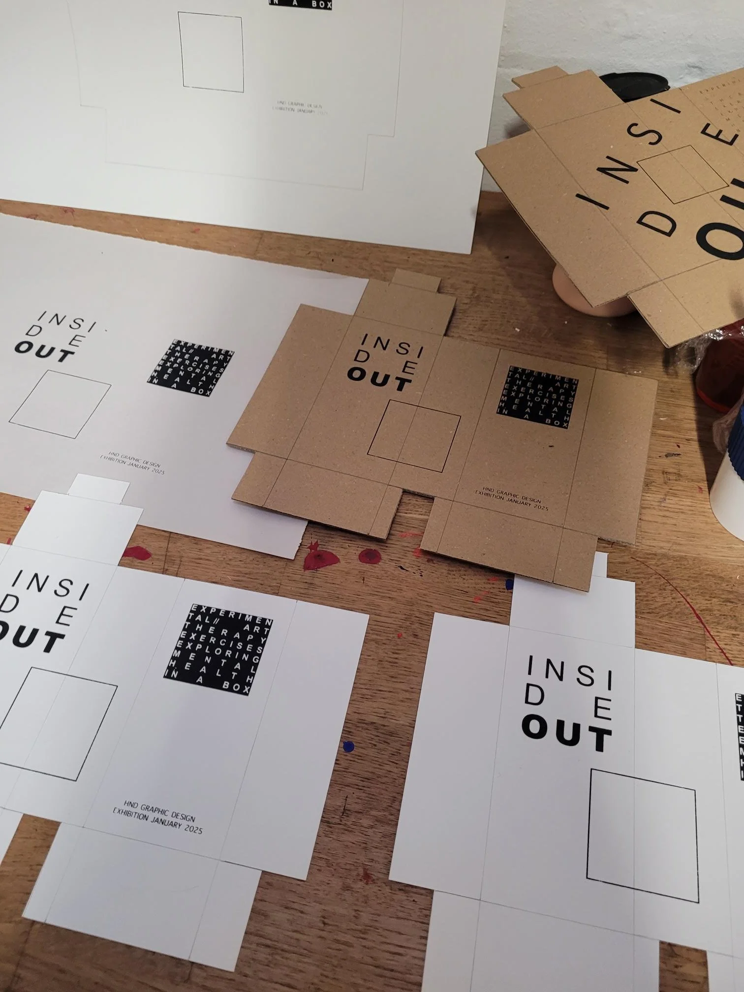 Packaging Design Workshop (2023). DGHE HND Graphic Design students. 