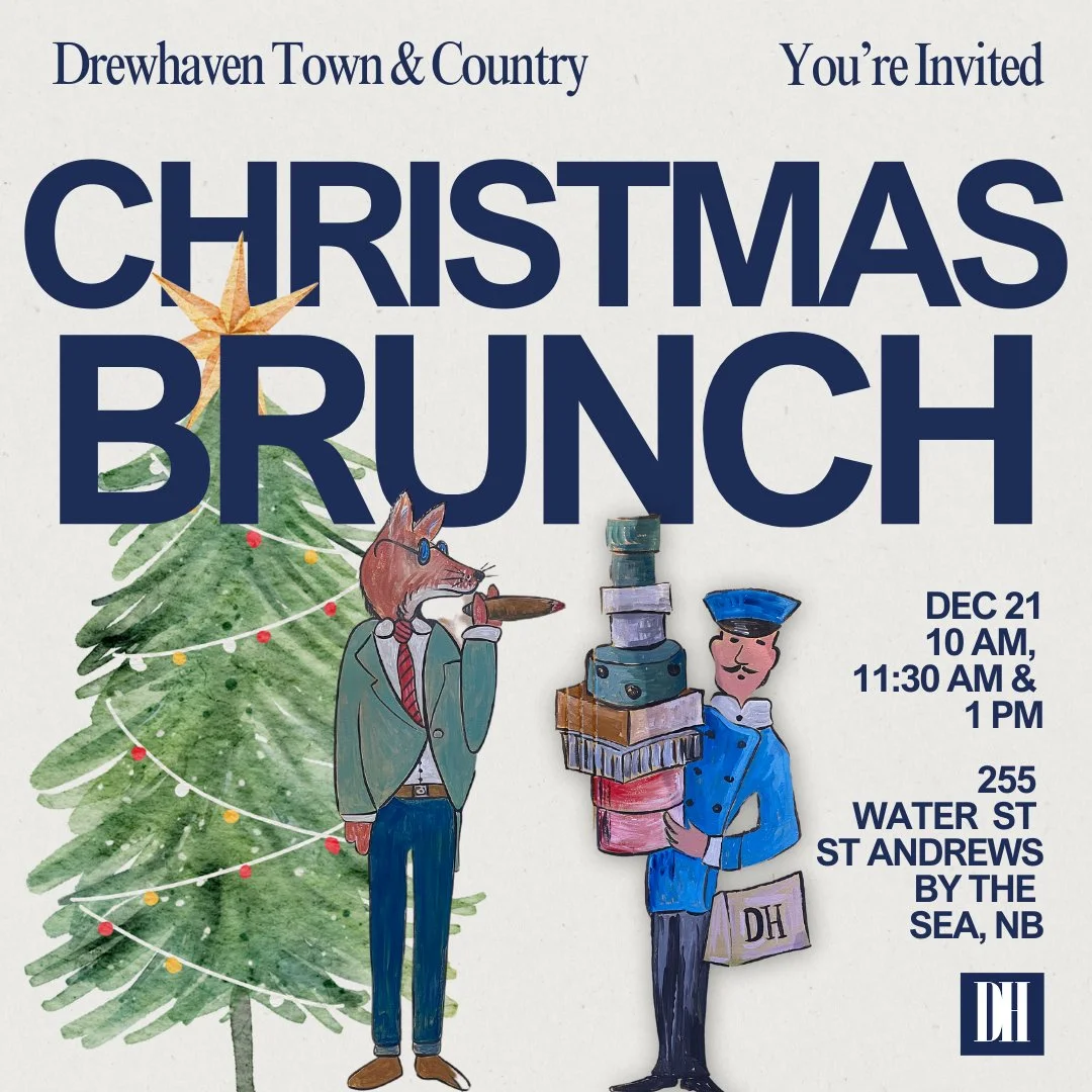 🎄 Join us for Christmas Brunch at Drewhaven! 🎄⁠
⁠
We&rsquo;re hosting a festive brunch on December 21, and you&rsquo;re invited! Bring your family and friends for good food and holiday cheer.⁠
⁠
📅 When: December 21⁠
🕒 Times: 10 AM, 11:30 AM, and 