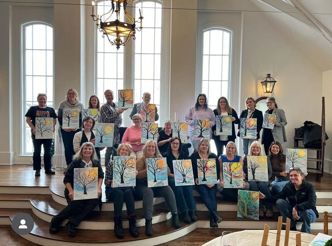 Only a few spots left for this year's Sip &amp; Paint event at Drewhaven! This Saturday, don&rsquo;t miss your chance to create your own masterpiece while enjoying a cozy evening filled with fun, creativity, and a little wine. 🍷😏⁠
⁠
Grab your seat 