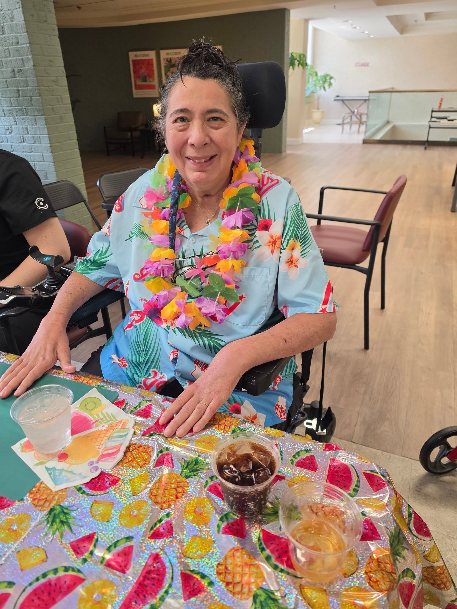 Luau day at Ivy Knoll