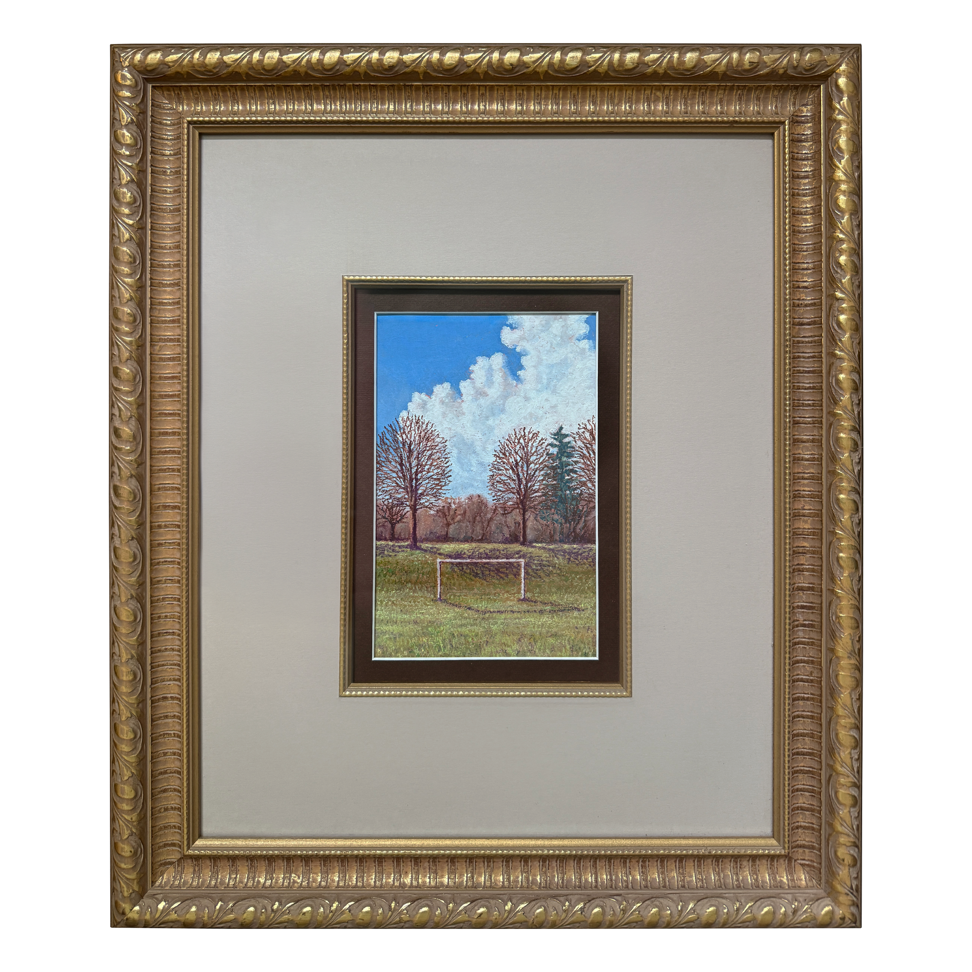 "Goals" Framed Original Artwork