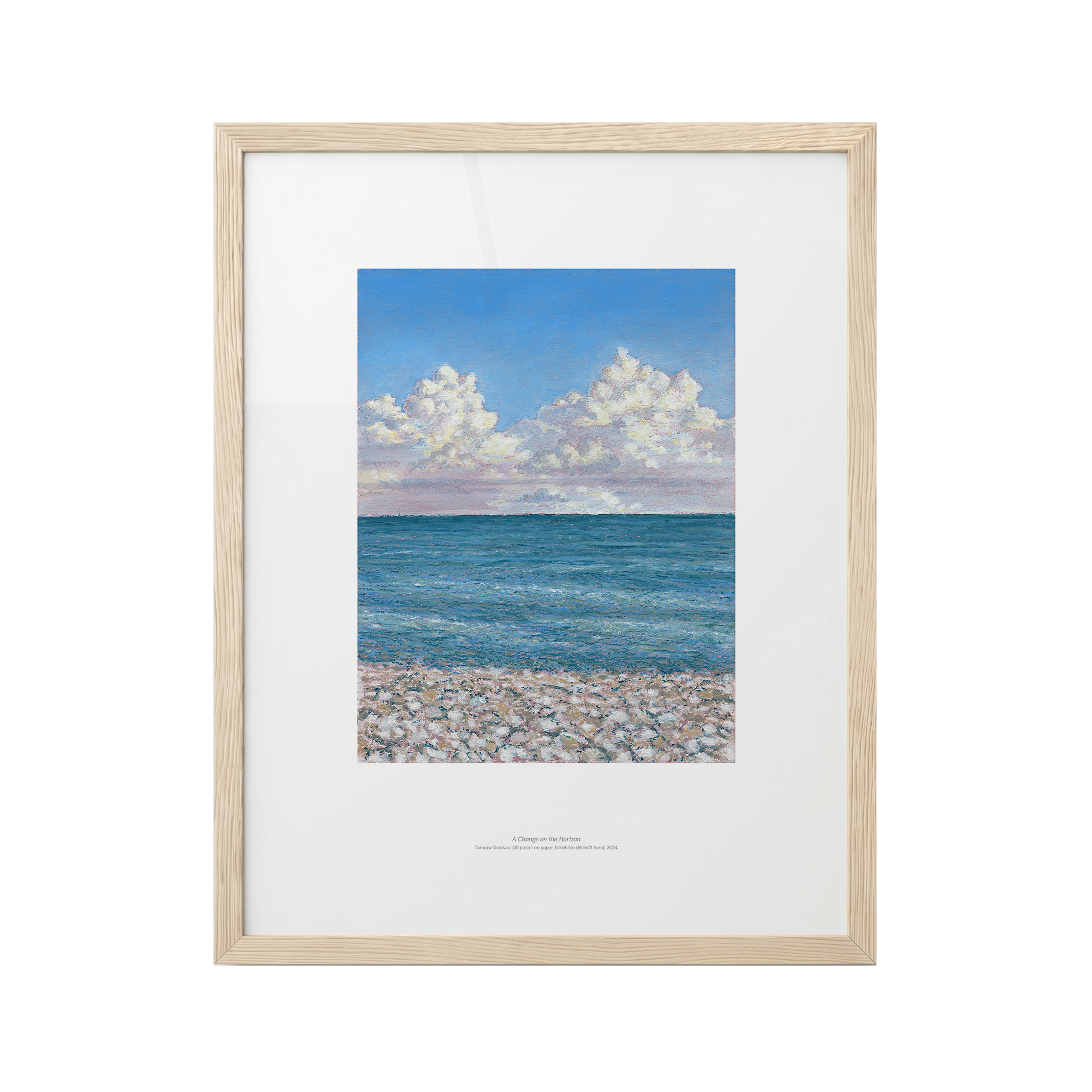 A Change on the Horizon Framed Fine Art Poster 11"x14" (27x35 cm)