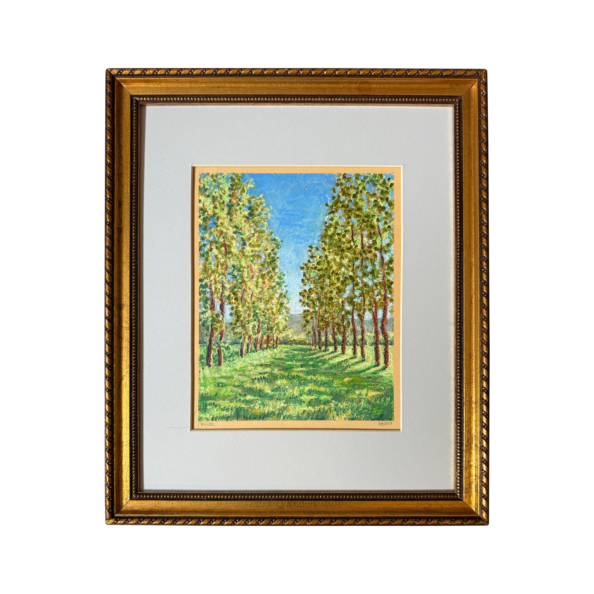 "Corridor" Framed Original Artwork