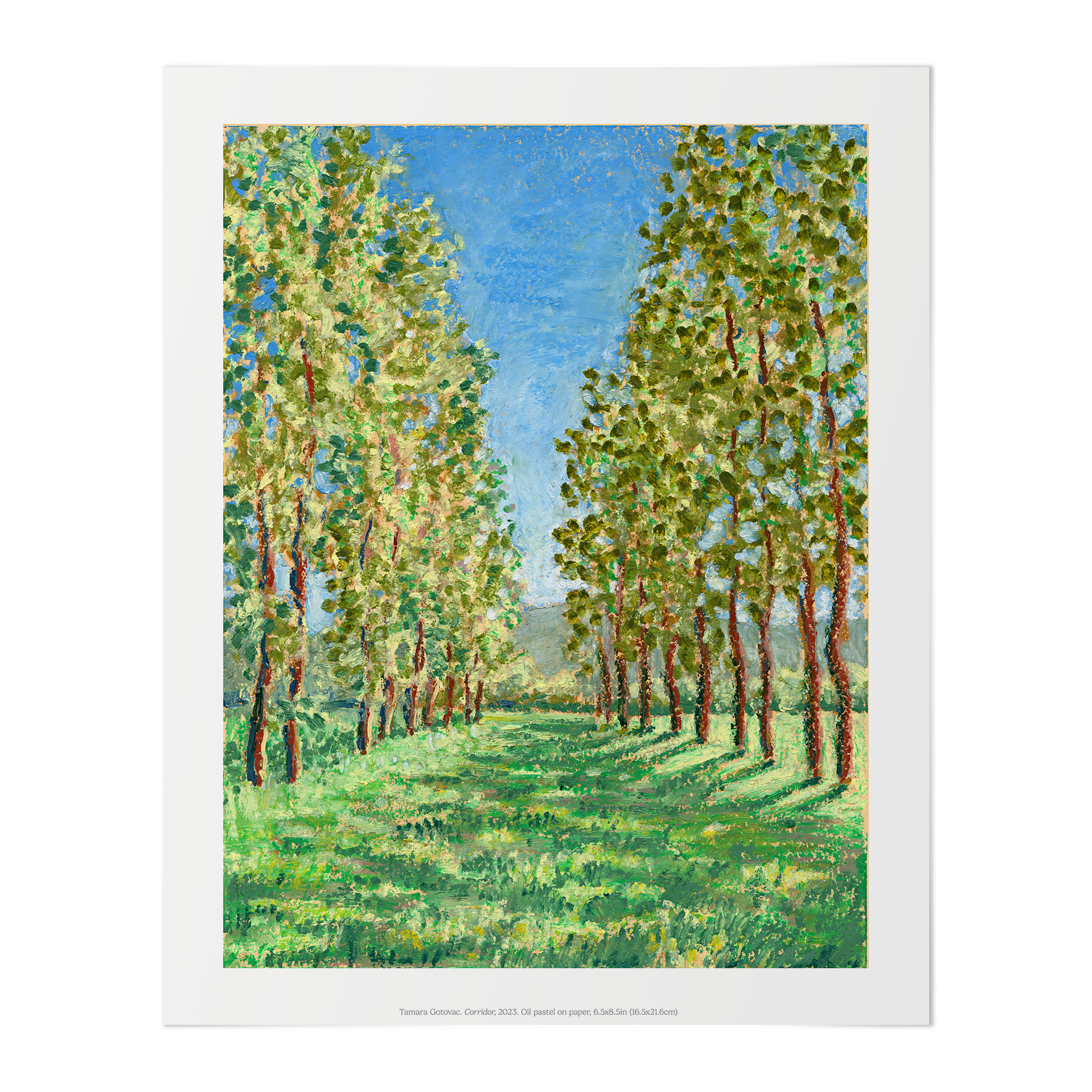 A Corridor Fine Art Poster 8"x10" (20x25 cm)