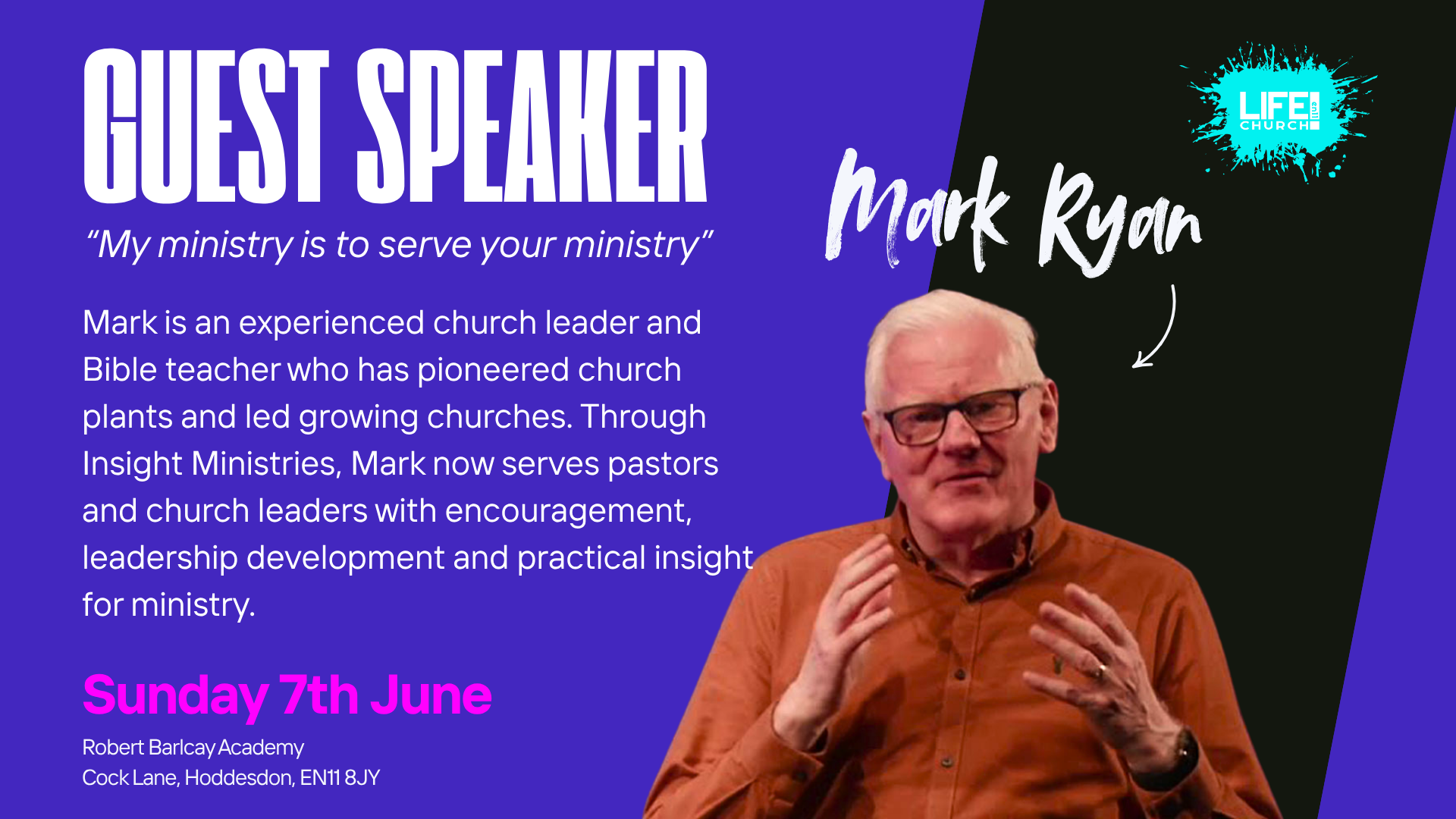 Guest Speaker Mark Ryan