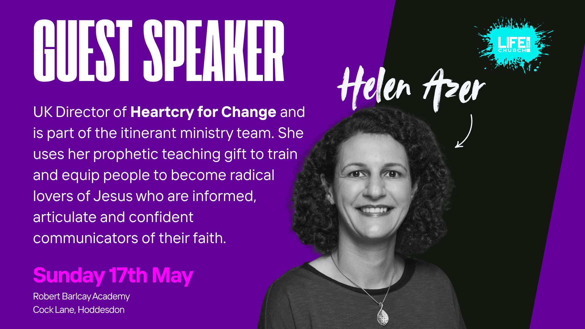 Guest Speaker Helen Azer
