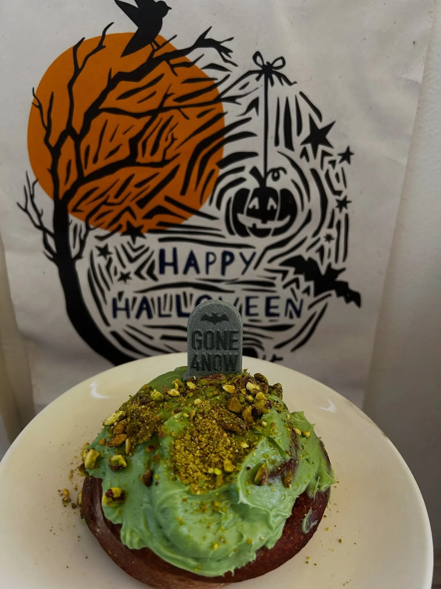 💚Pistachio Poltergeist Cinnamon Rolls. ☠️ Get Them Before They&rsquo;re Gone 🪦