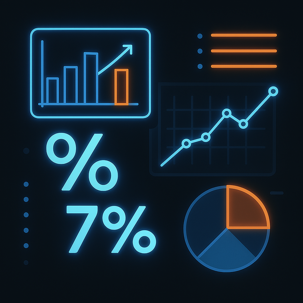 Statistik, procent och siffror
