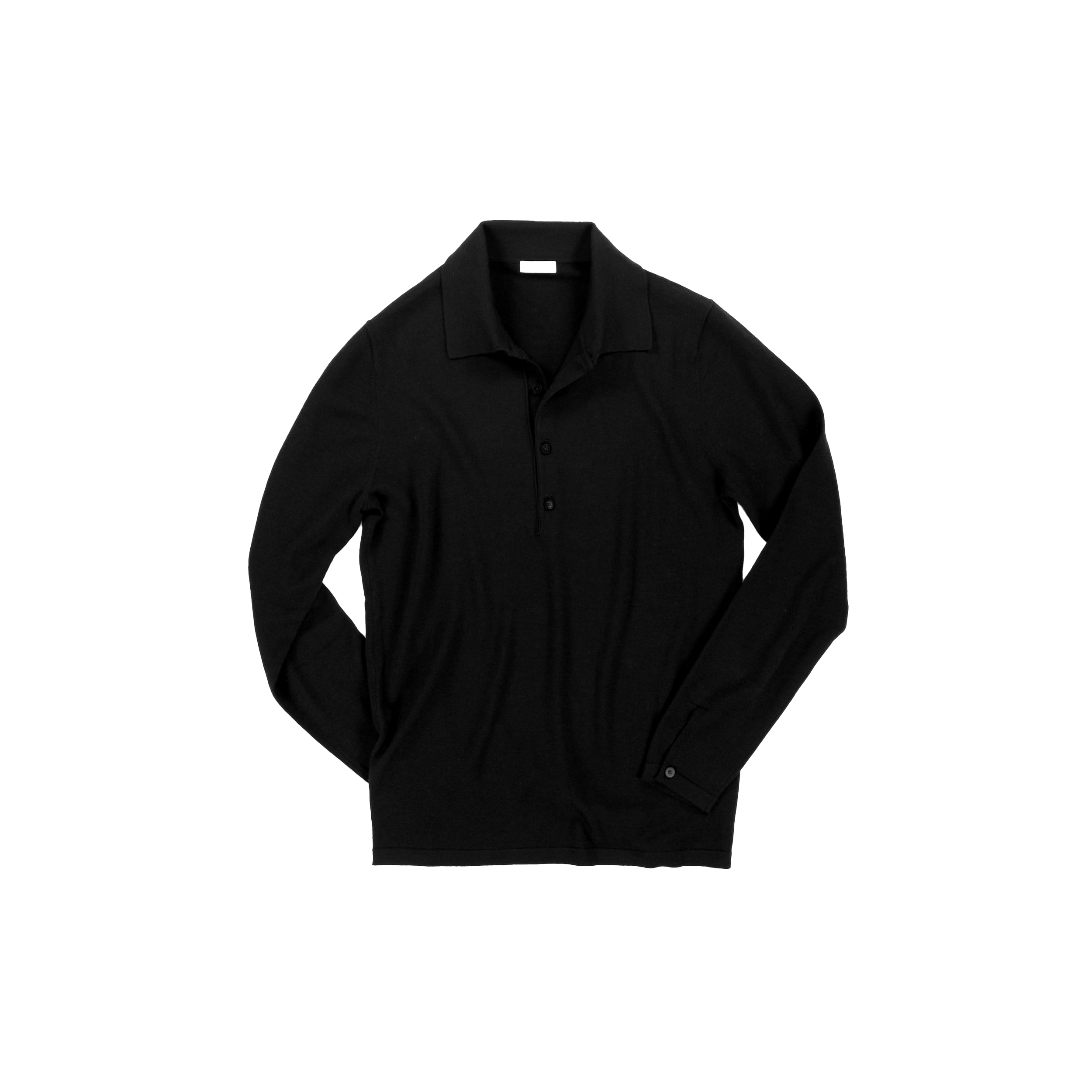 Black Polo Sweater