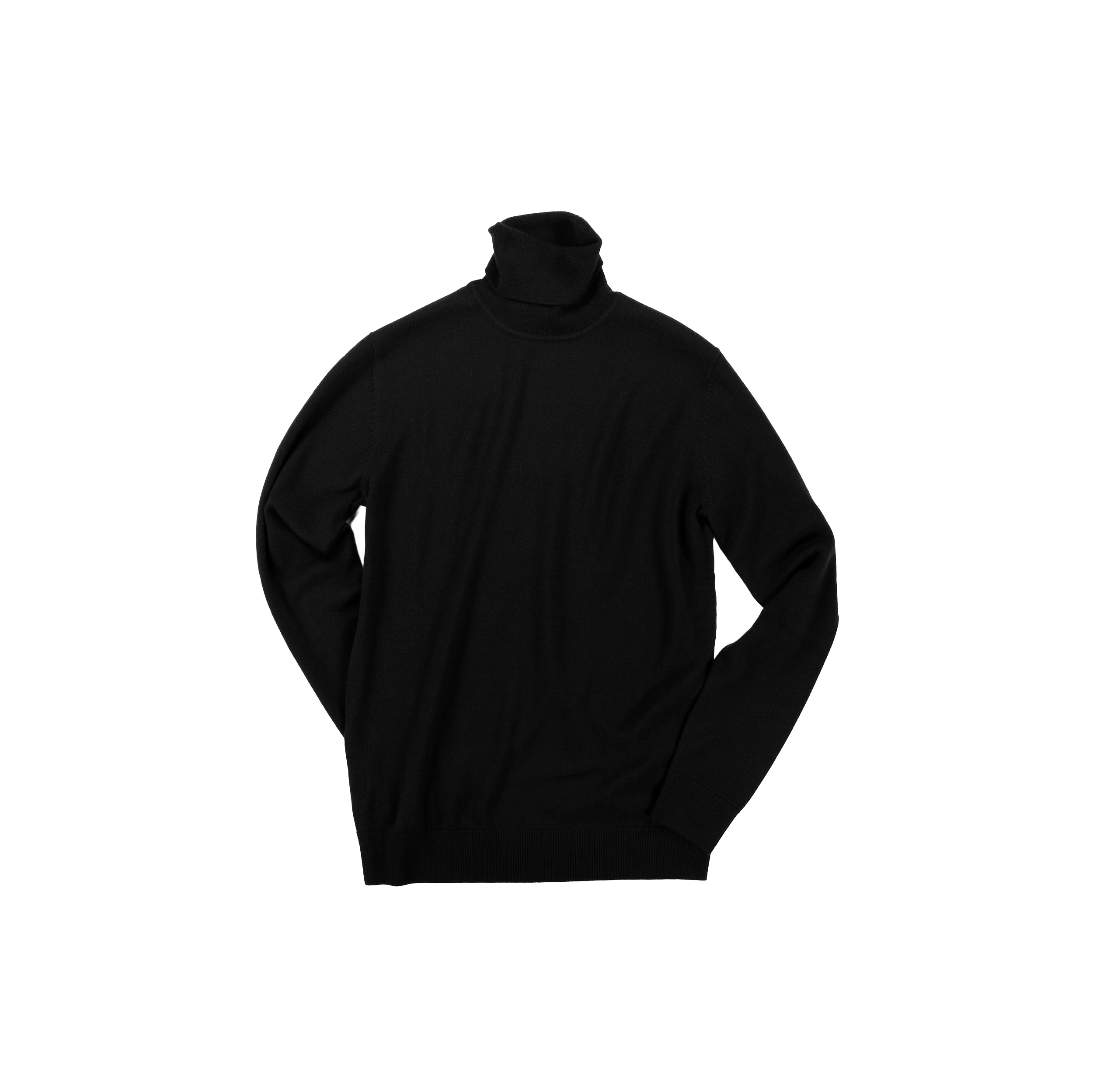 Black Turtleneck Sweater