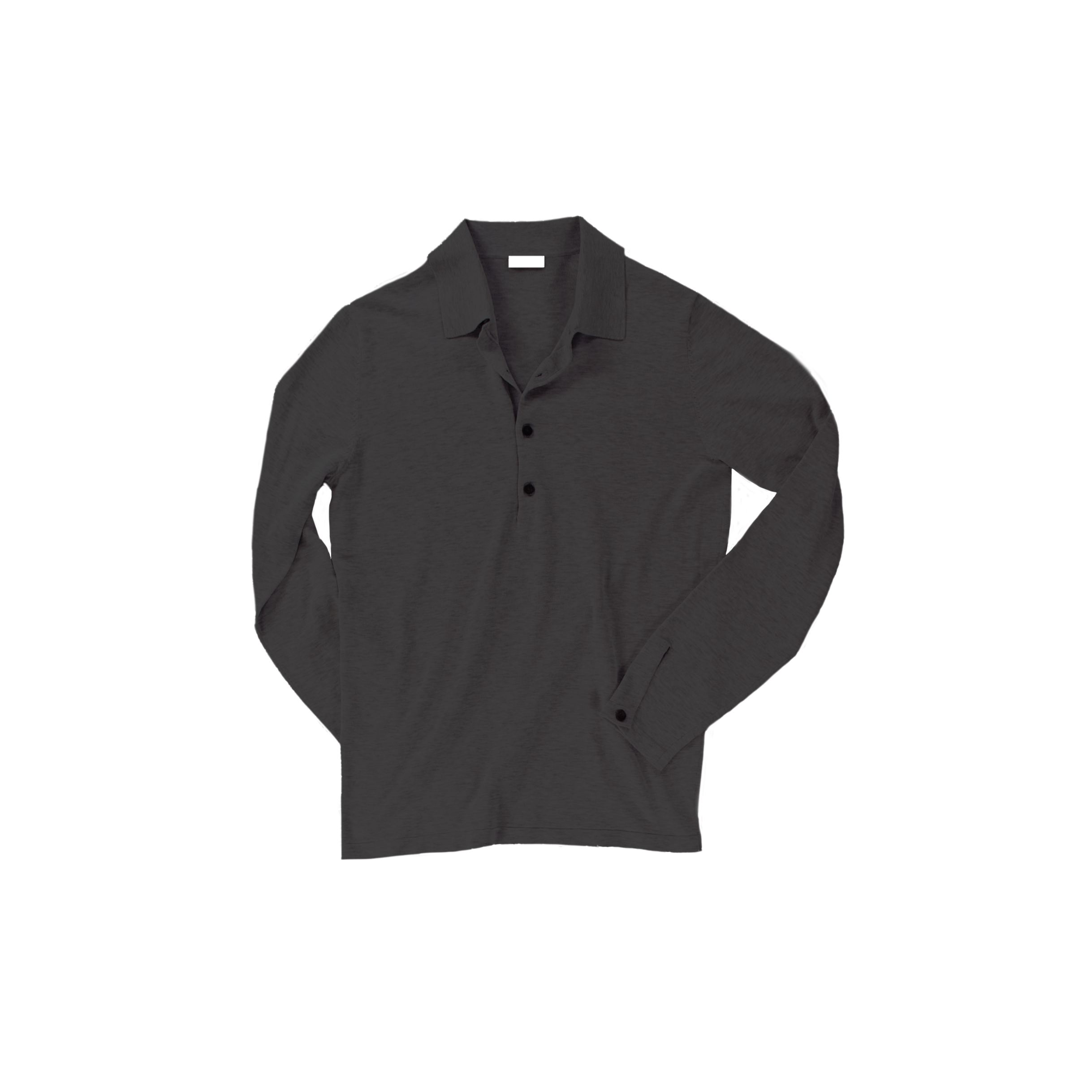 Charcoal Polo Sweater