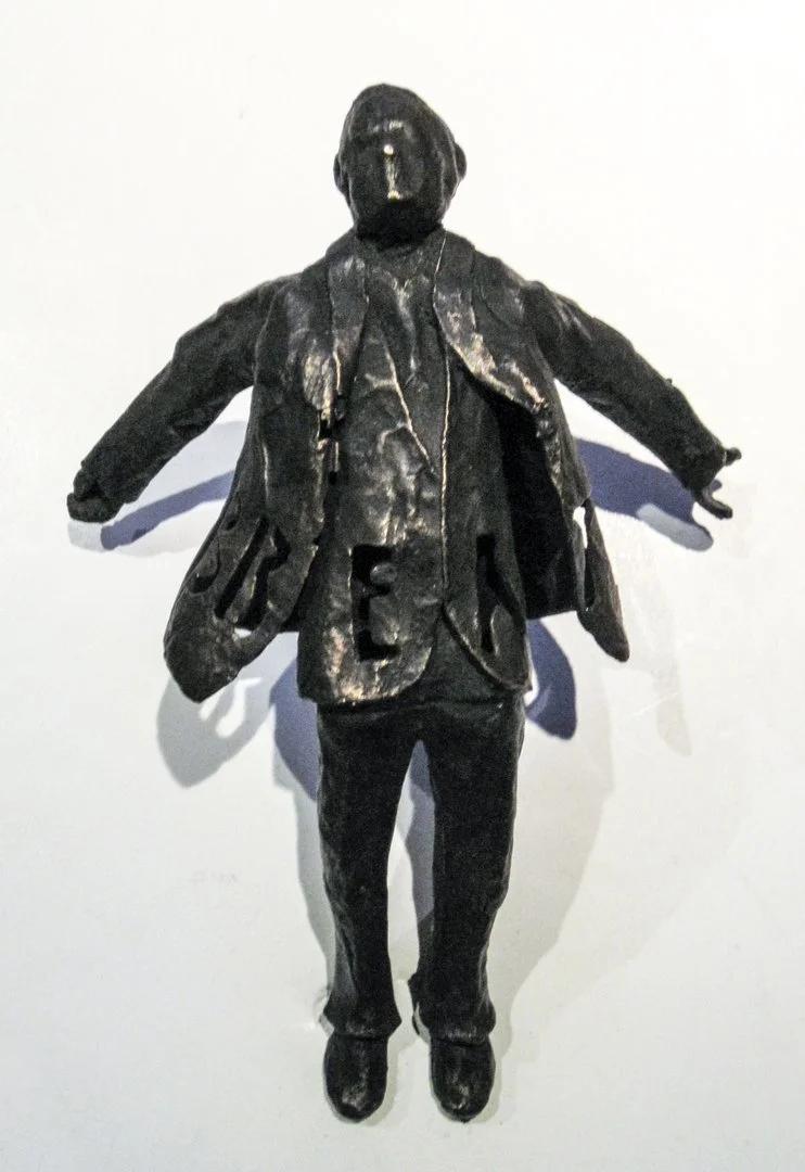 LESLEY DILL: Breath 2009 Bronze 7.5” x 6” x 6”