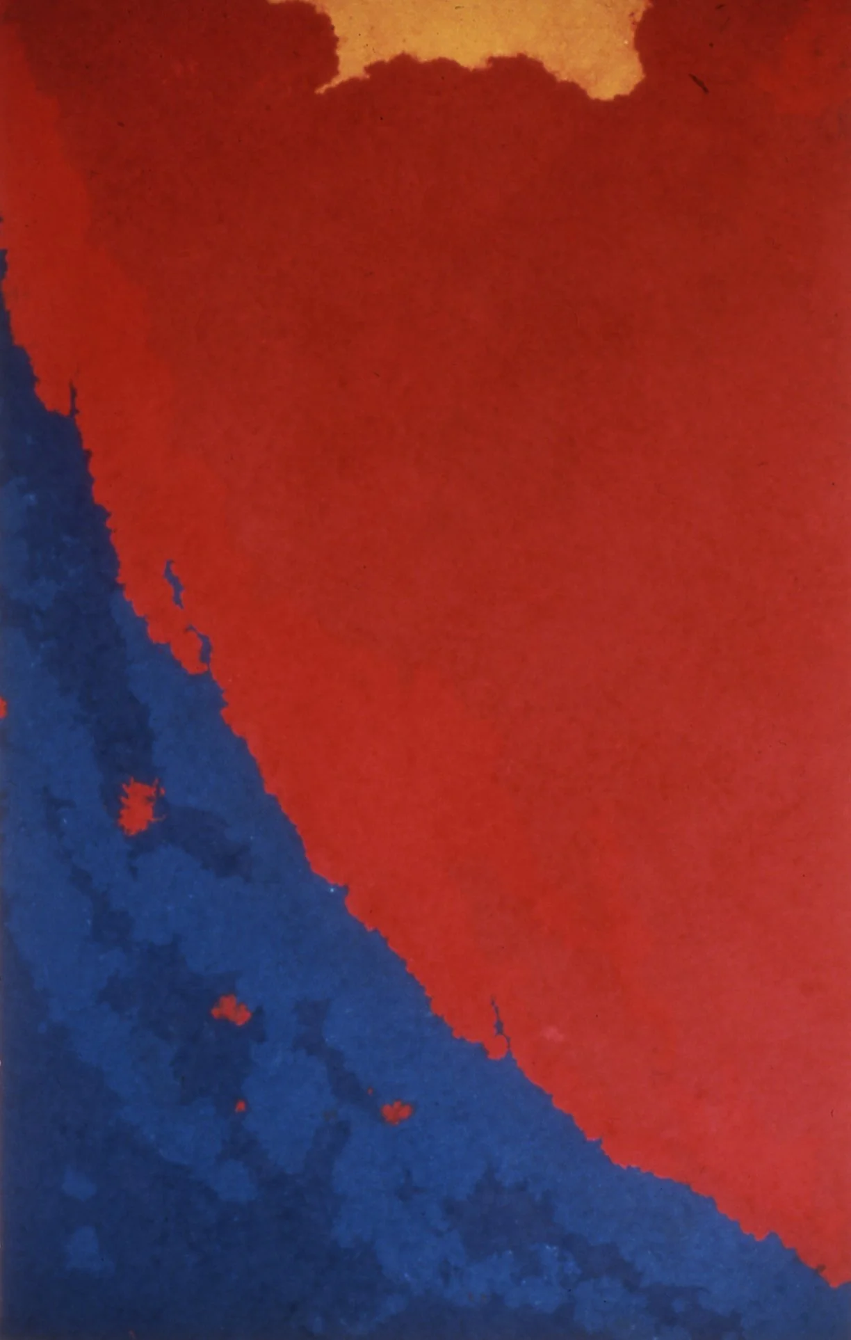 Francisca Sutil 
EARTH & SEA, 1986
handmade paper
50 x 31 3/4 in.    127 x 80.5 cm. 