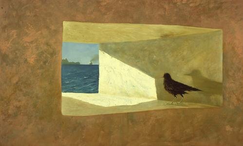 Refueling Stop, 1988
oil on canvas
49 x 82 in. (125.7 x 208.2 cm)