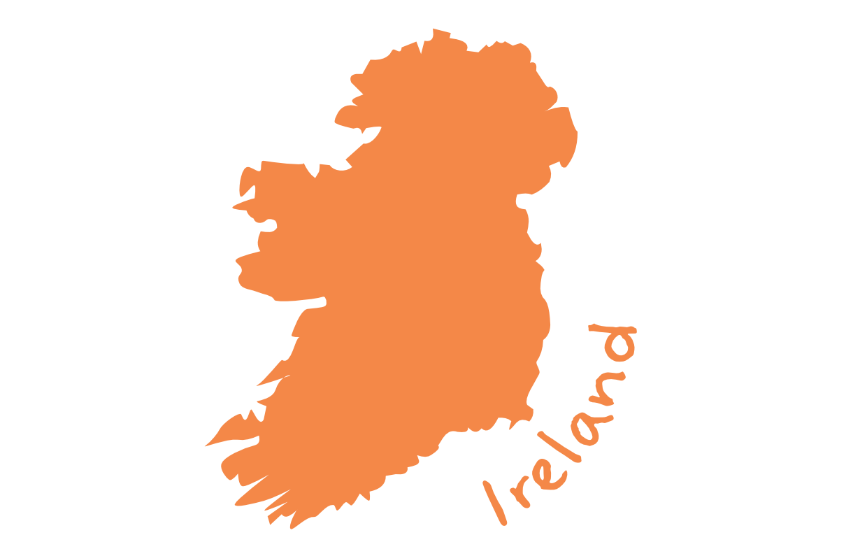 Map of Ireland