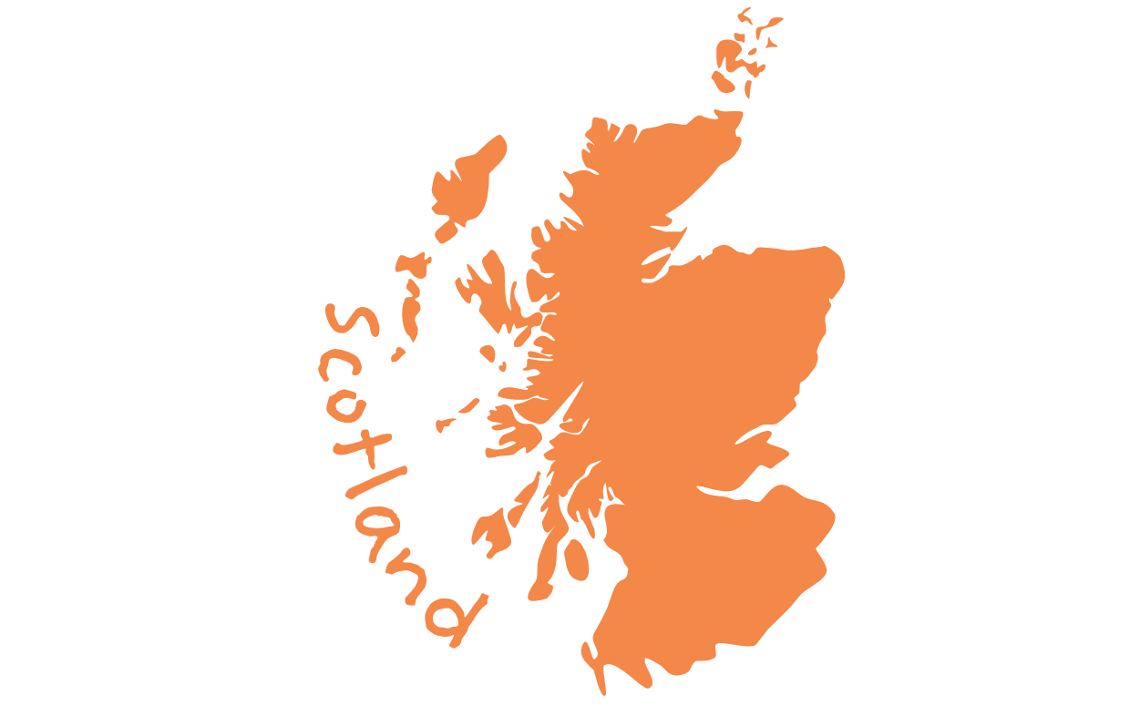Map of Scotland