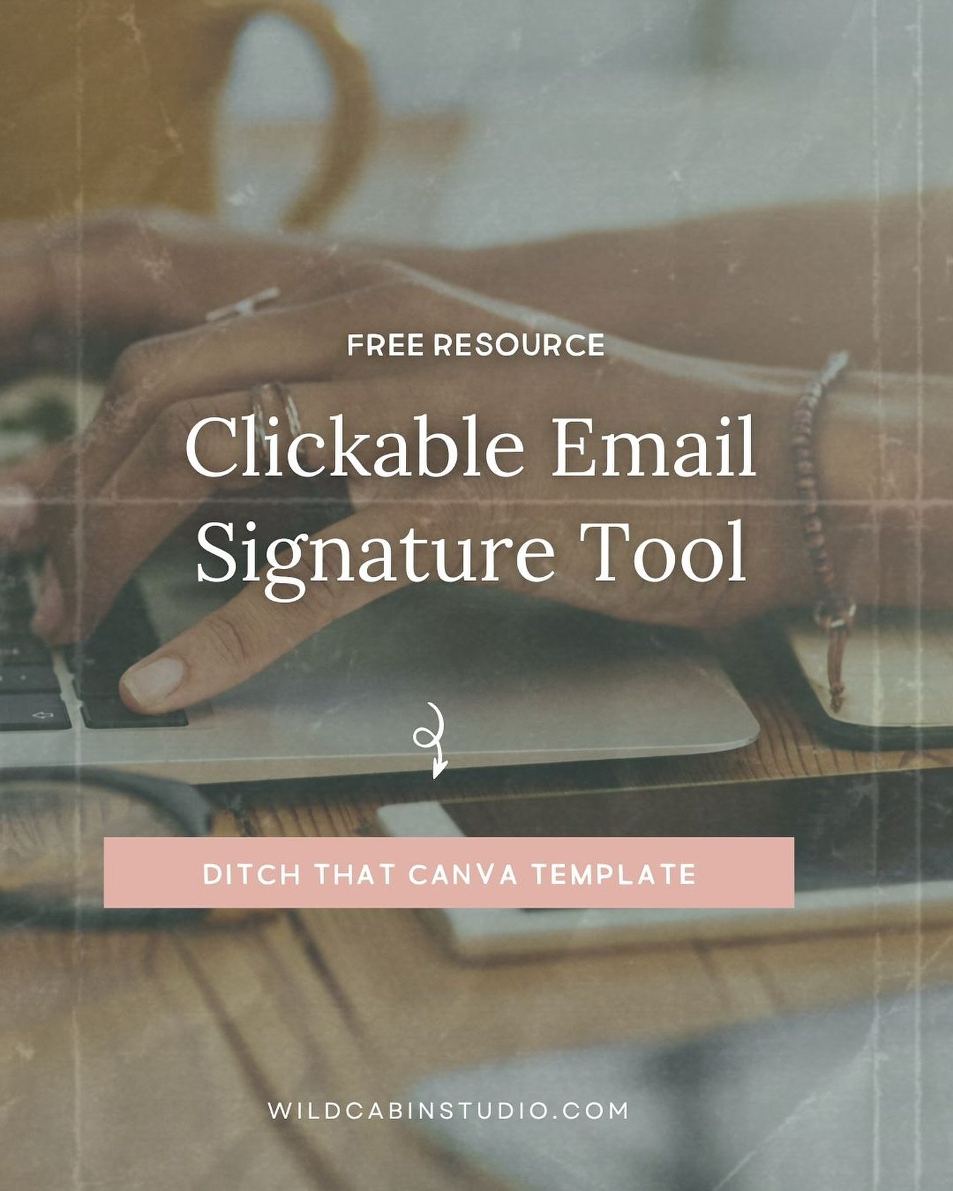 ✨ My favorite resource to share (and you should implement it now!): a clickable email signature! Not an affiliate or paid for this; I just love it.

✉️ Boost Traffic: Direct folks to your website and social profiles with just a click, driving visibil