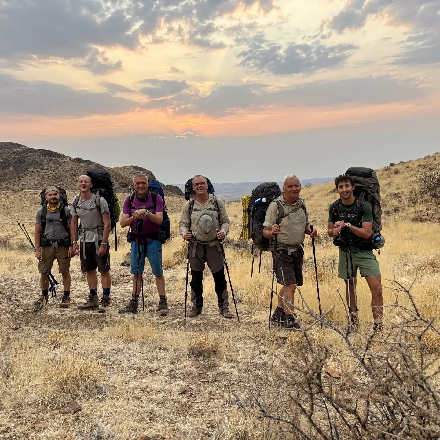 Leading a fully self-supported expedition across the wild Namib-Naukluft National Park.
Cowboy camping under the stars with the whole park to ourselves, an insane privilege to access such a wild, hostile, remote and magic place.
A trip that will