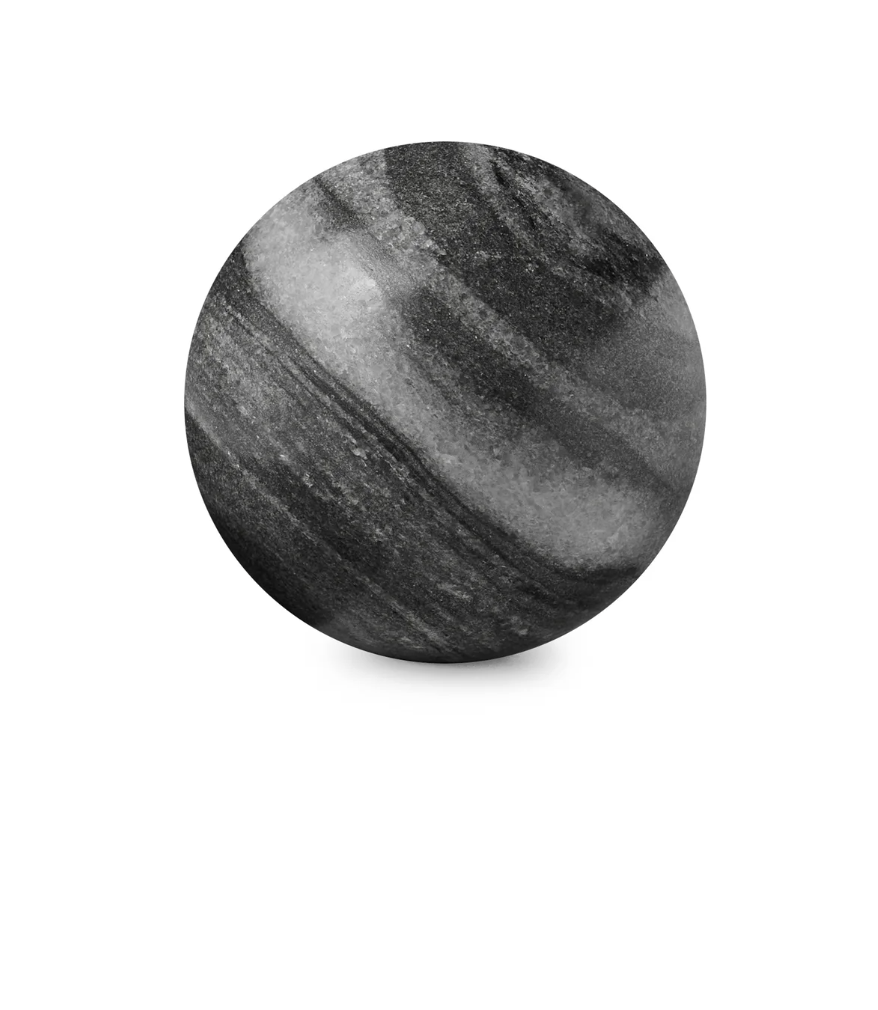 Marble Sphere - Black