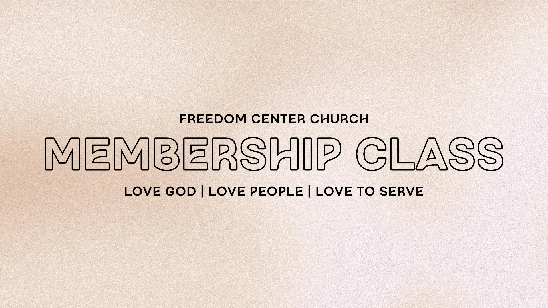 Membership Class