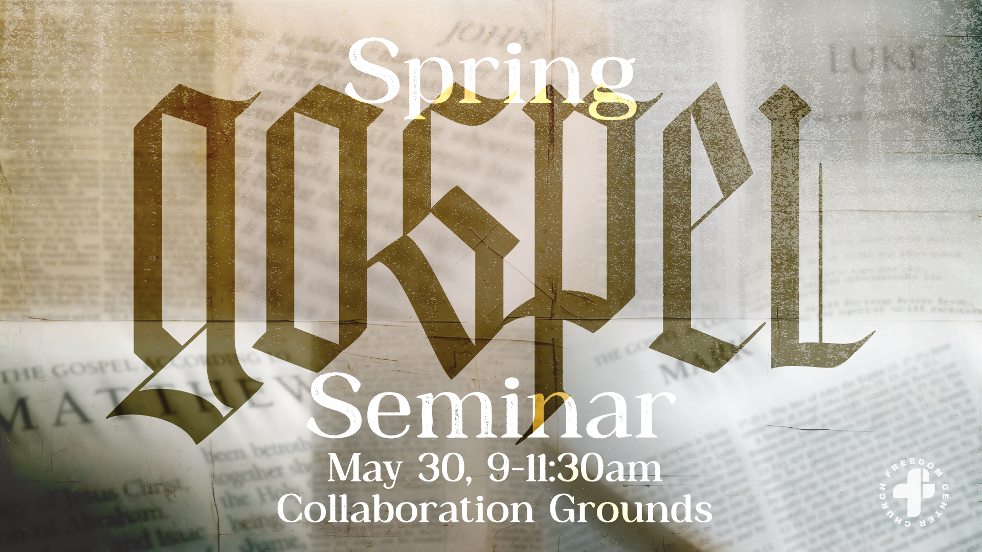 Spring Gospel Seminar