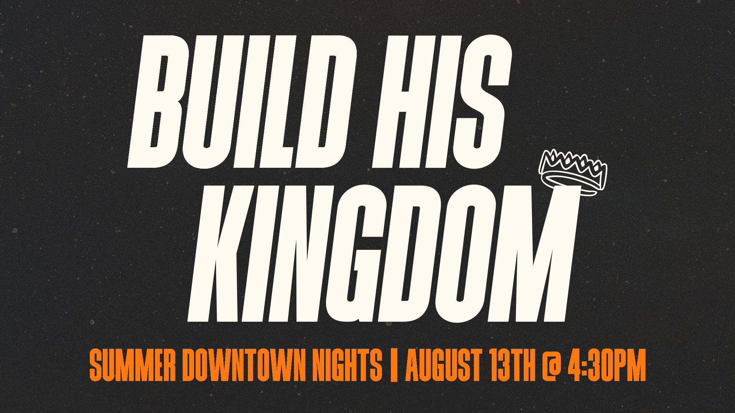 Downtown Summer Outreach