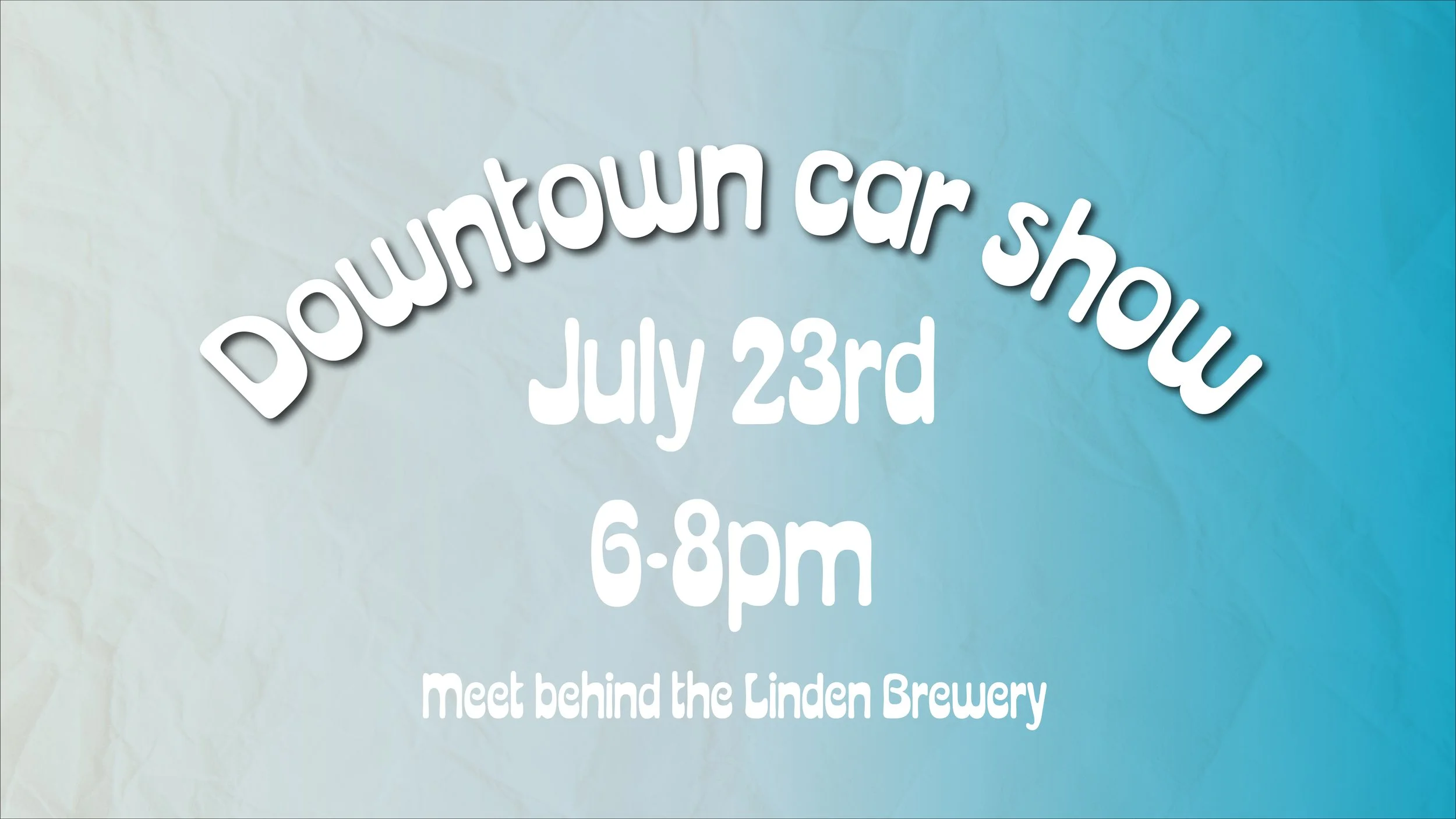 Linden Downtown Car Show