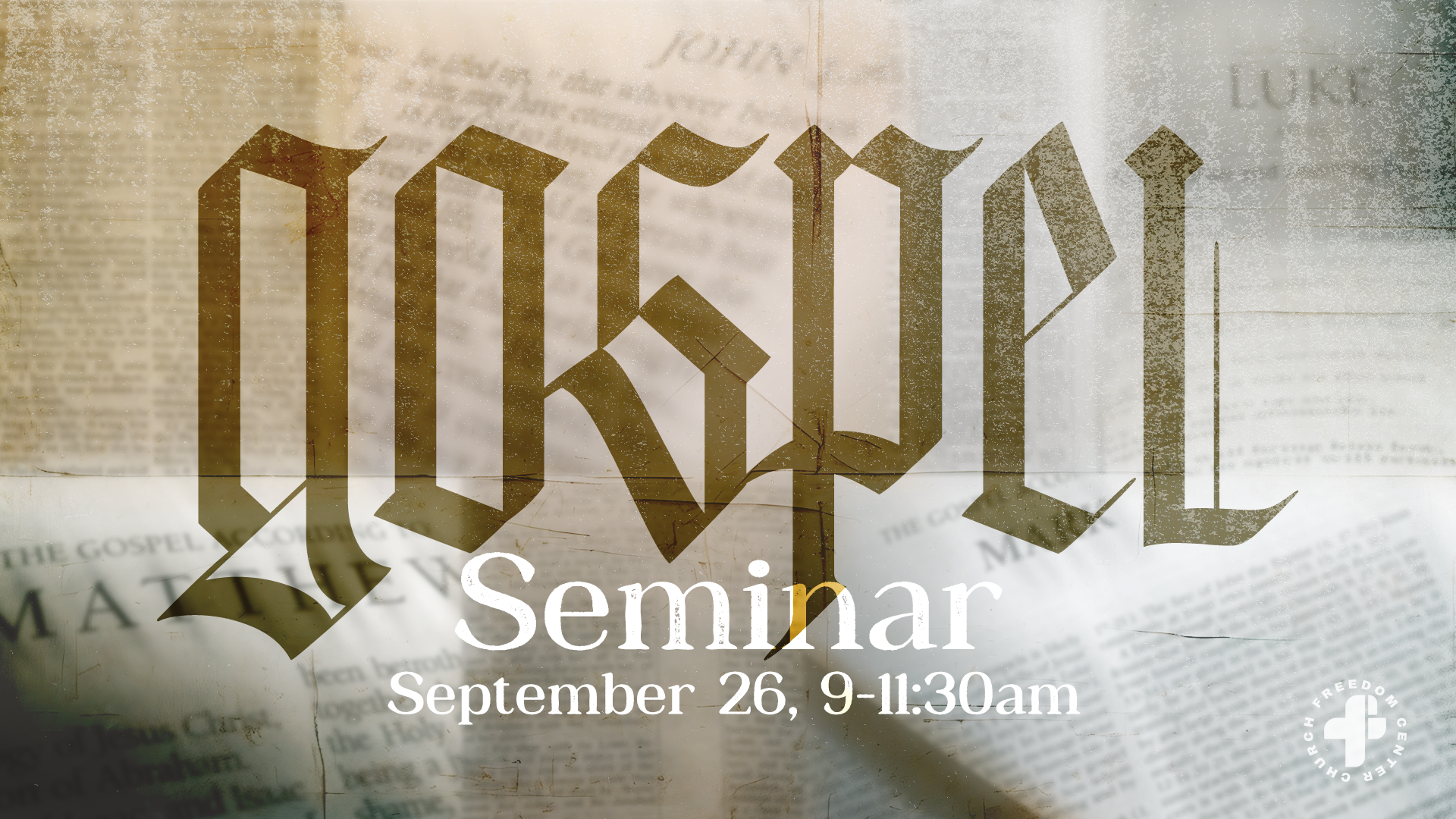 Gospel Seminar