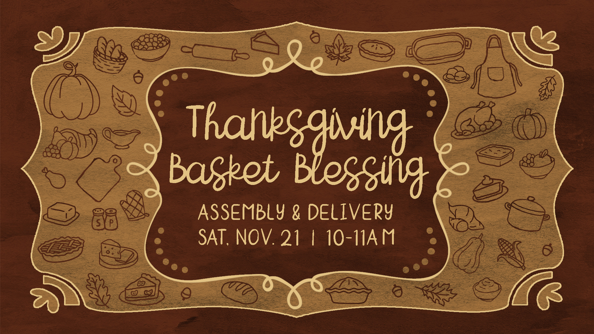 Thanksgiving Basket Blessing
