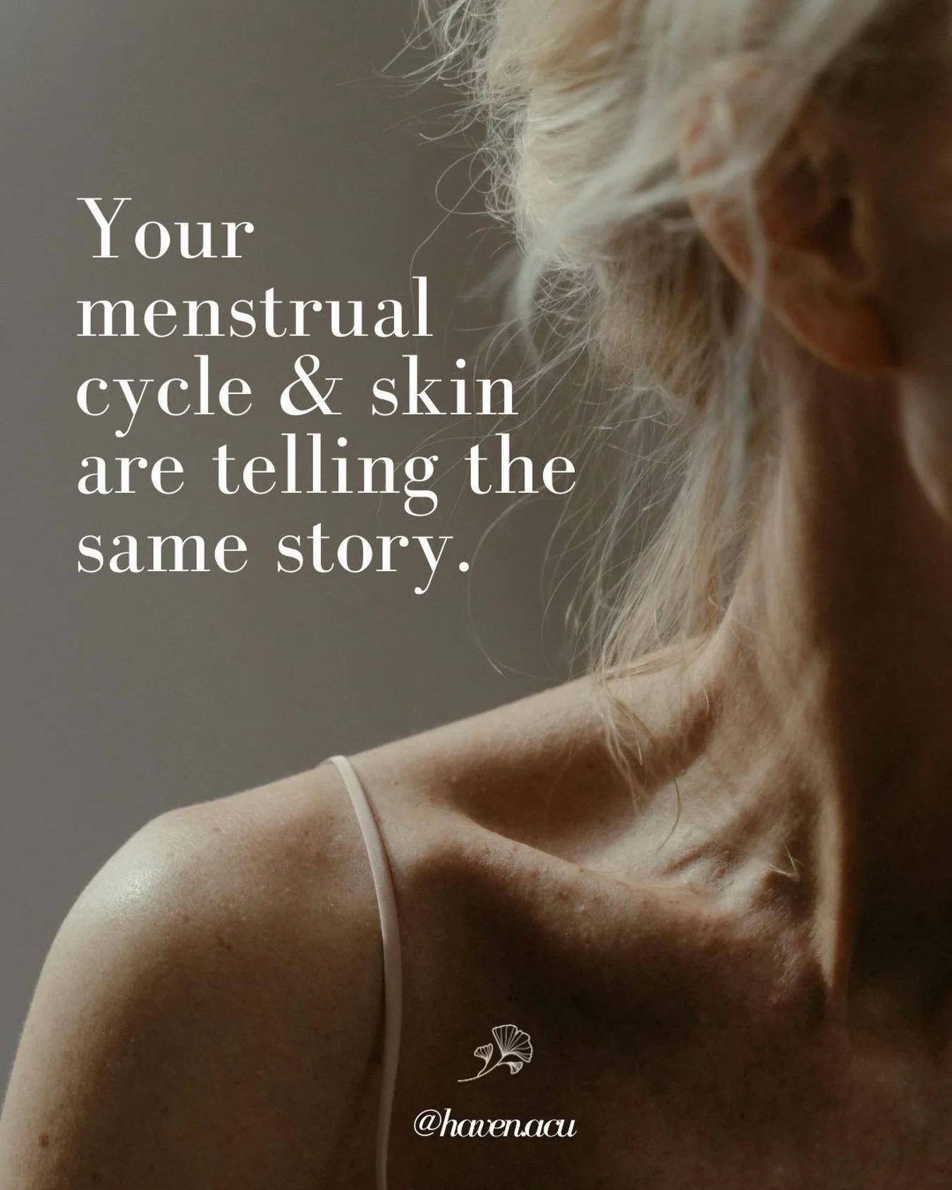 Your skin and your menstrual cycle are telling the same story.
Breakouts around your period. Dull skin when you&rsquo;re depleted. Puffiness that comes and goes with your hormones. These aren&rsquo;t random - they&rsquo;re your body asking for balanc