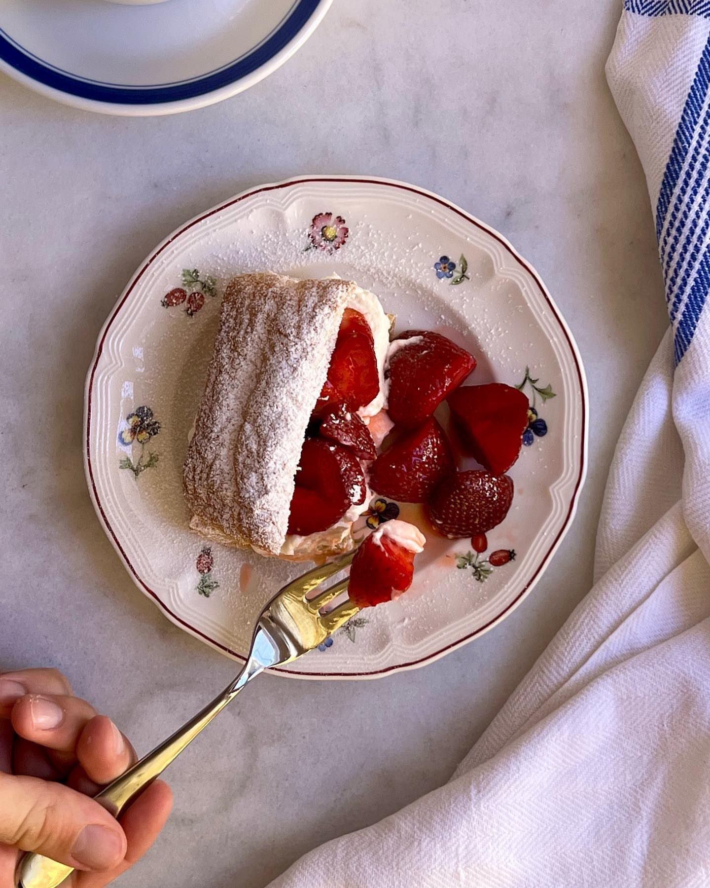Jordbærterter med mascarponekrem