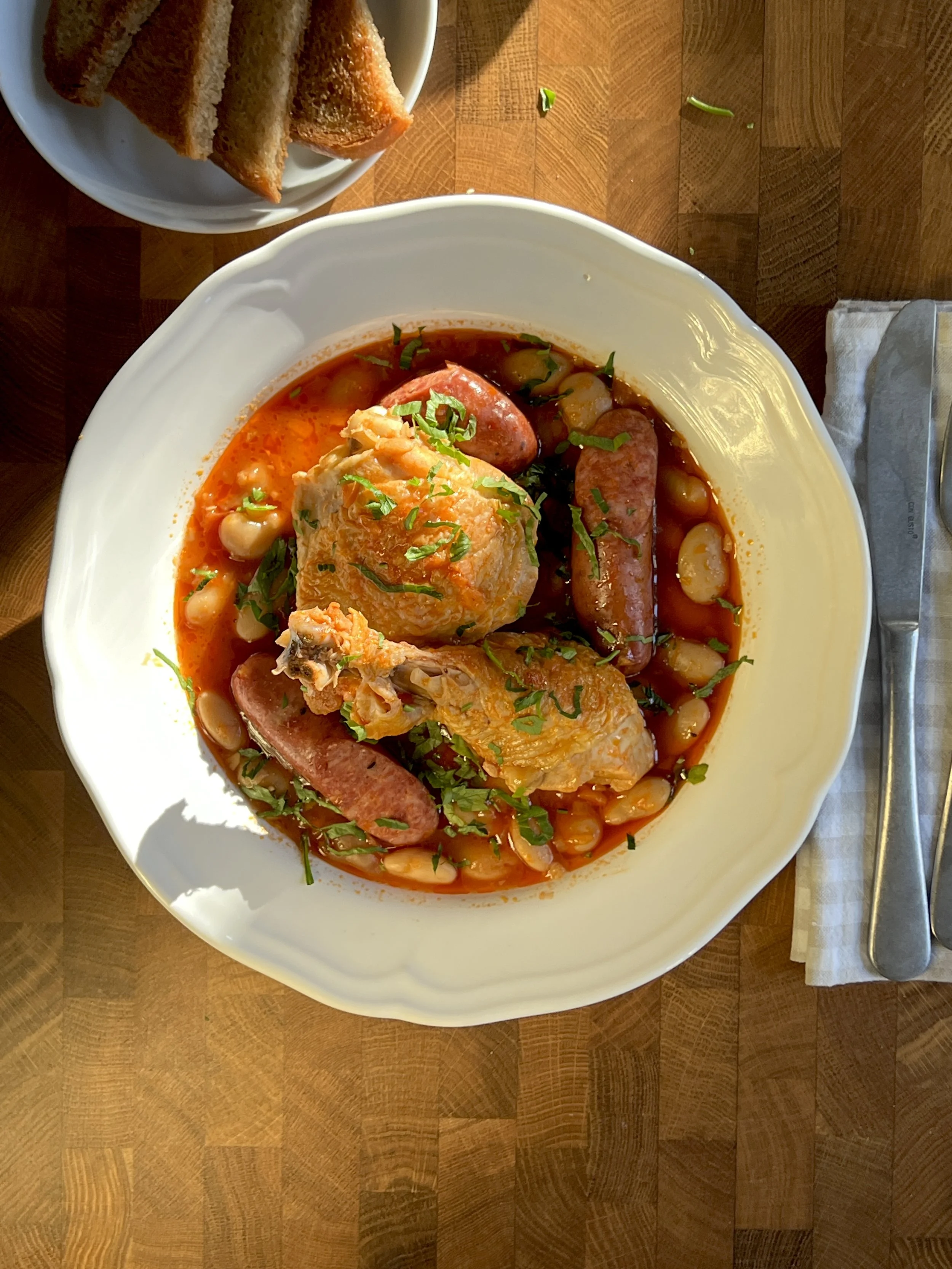 Kyllingcassoulet