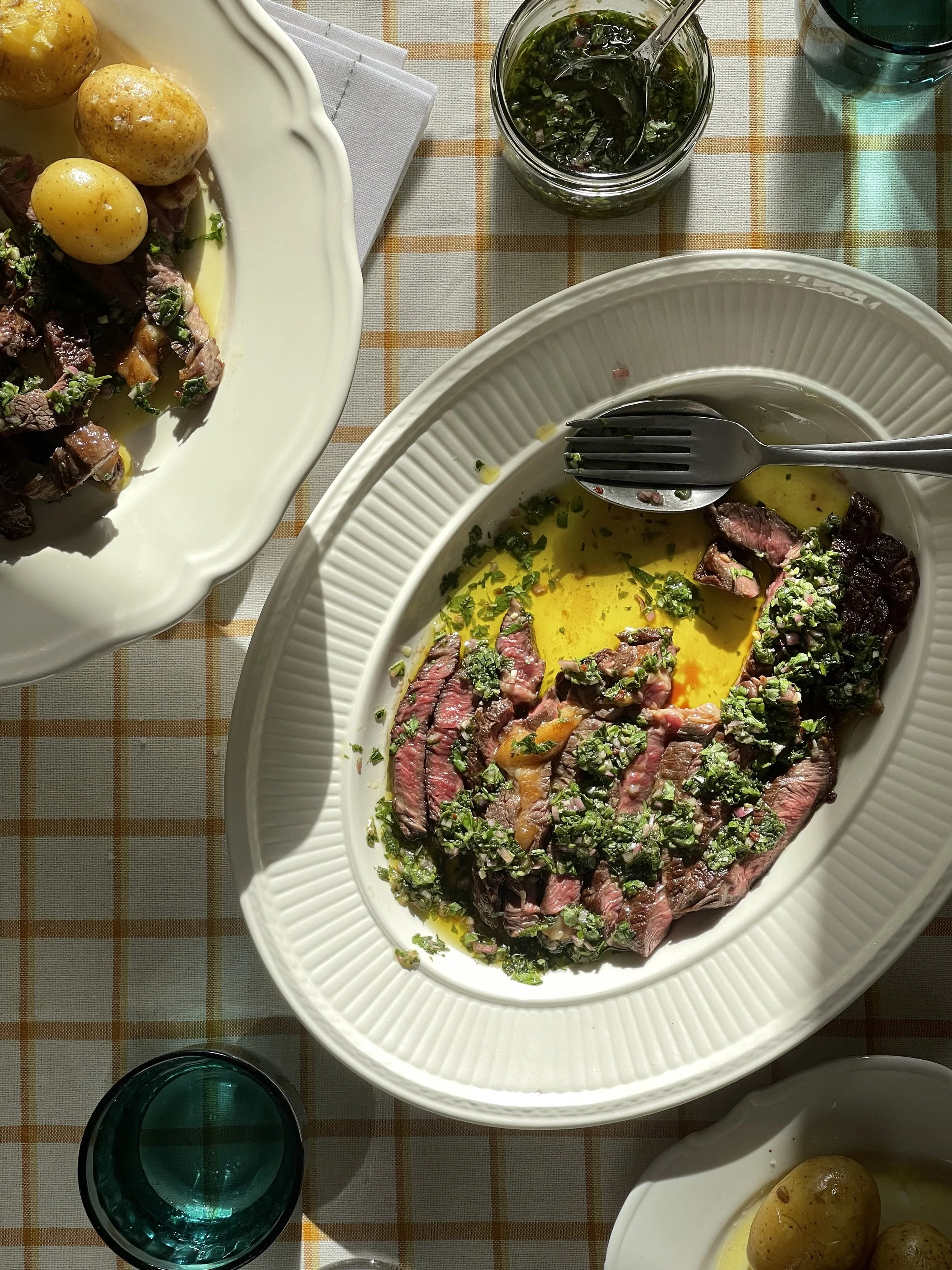 Chimichurri med mynte