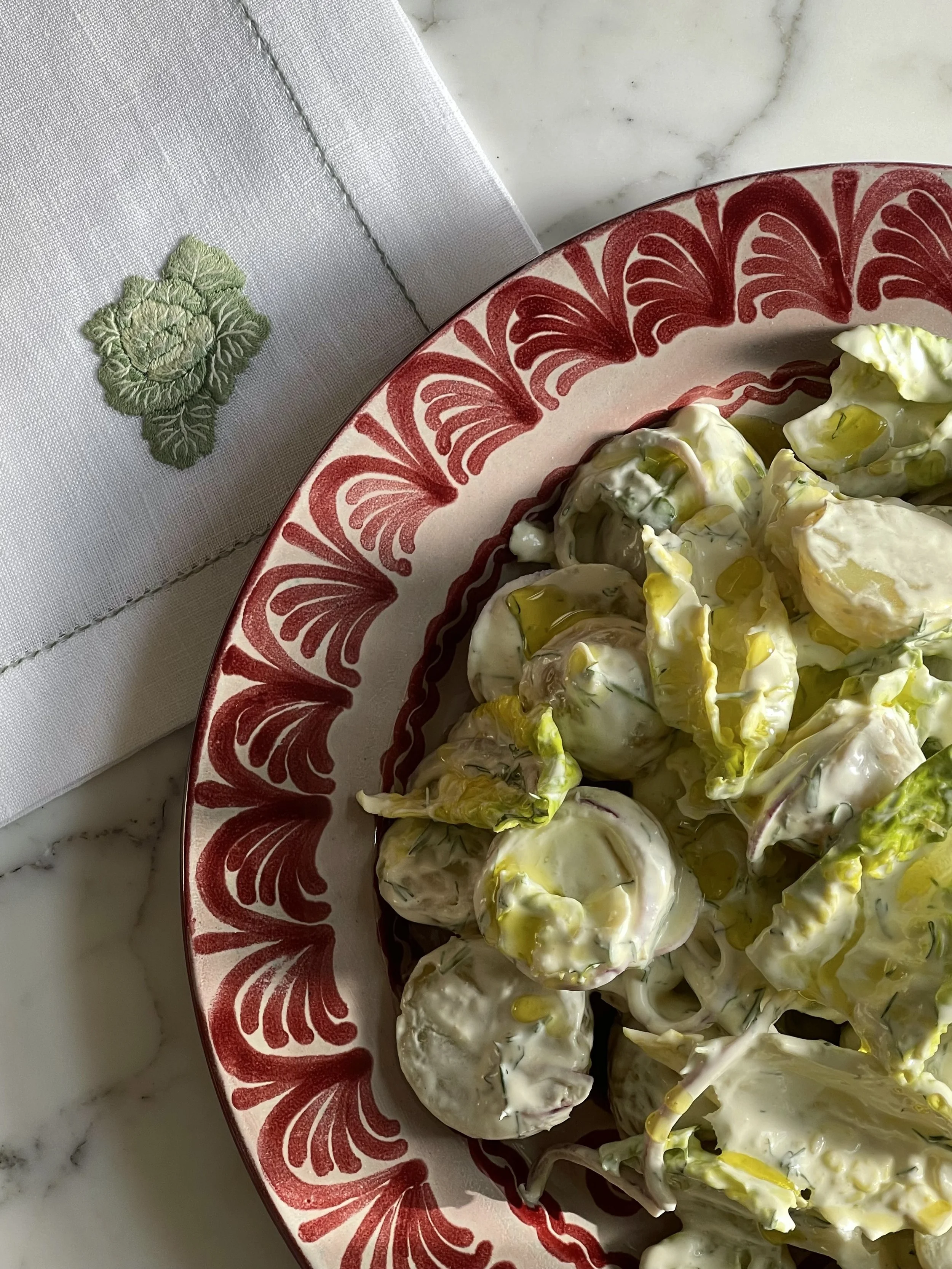 Potet- og hjertesalat