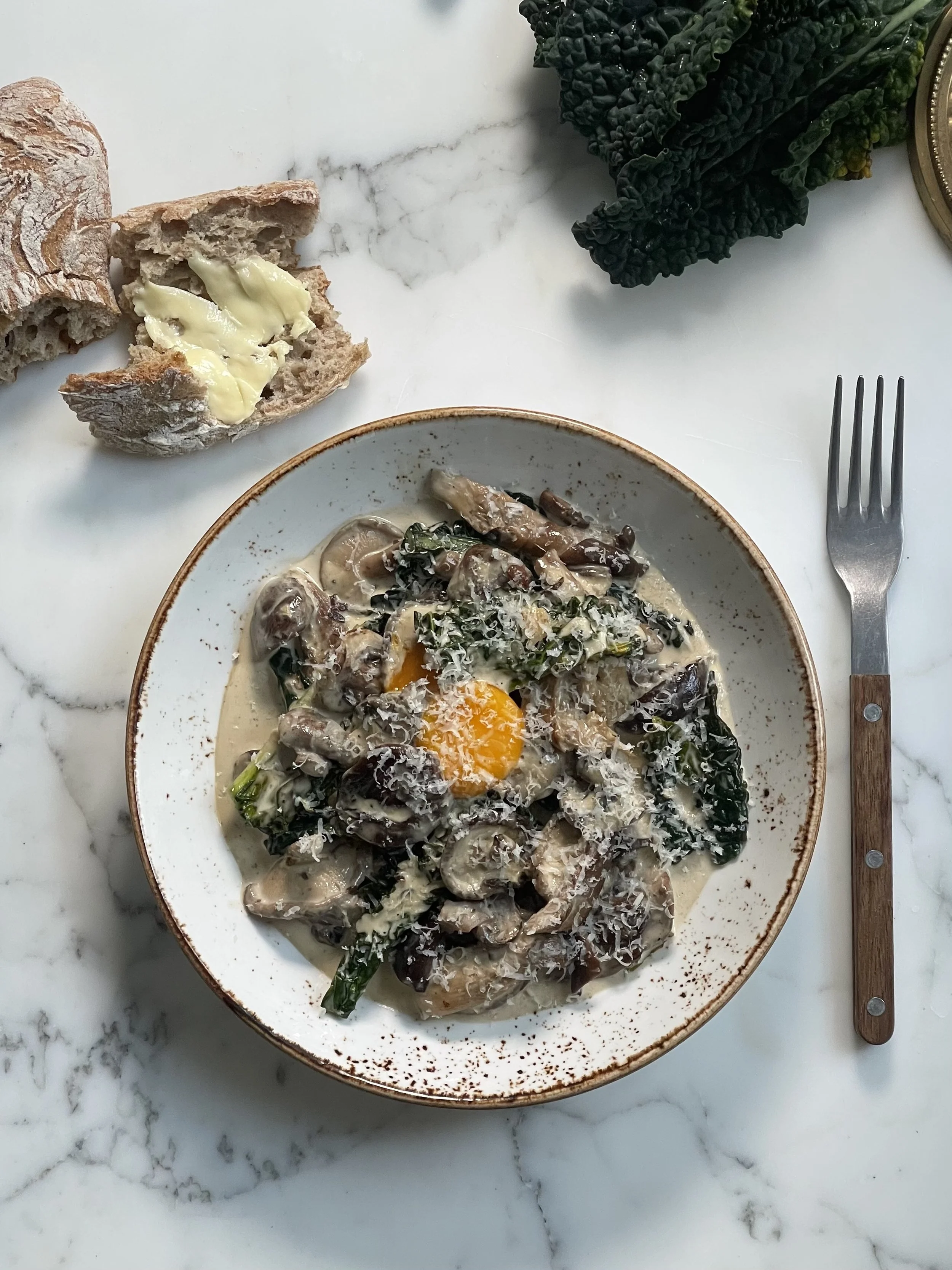 Soppstuing med svartkål