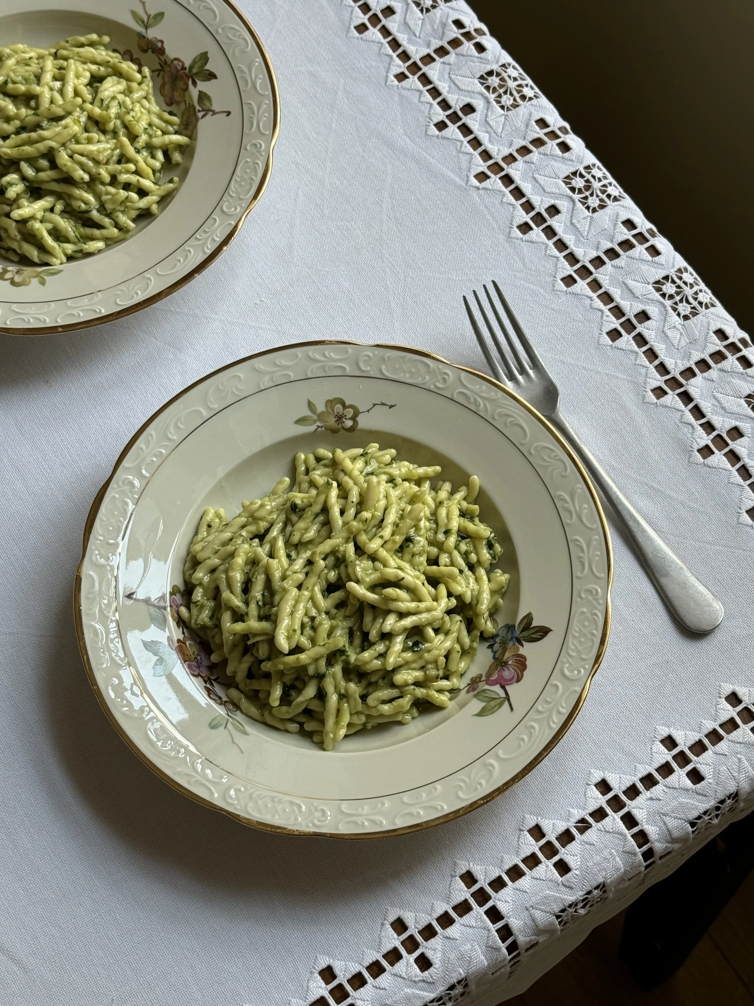 Trofie med pesto